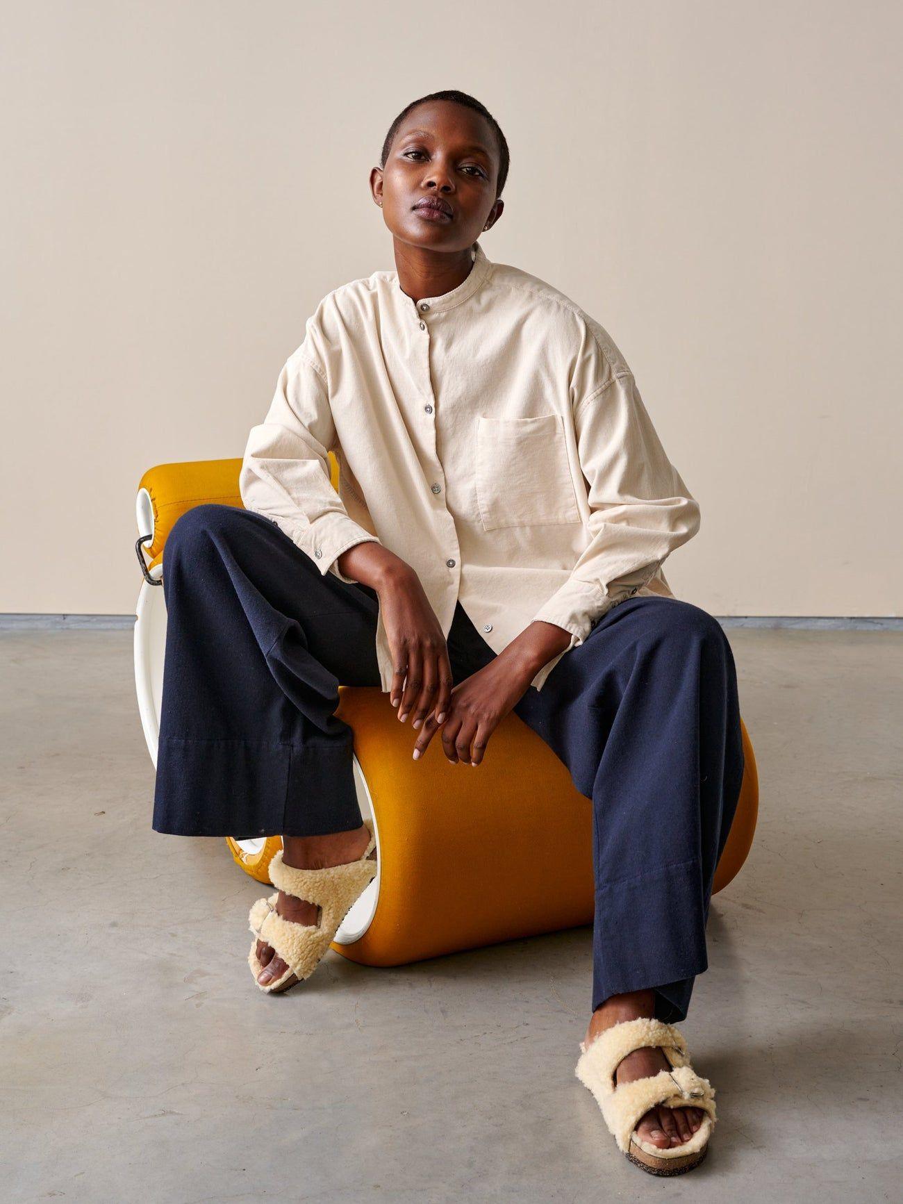 Bellerose | Camicia Gorky12 Calcaire Donna - Fabbrica Ski Sises