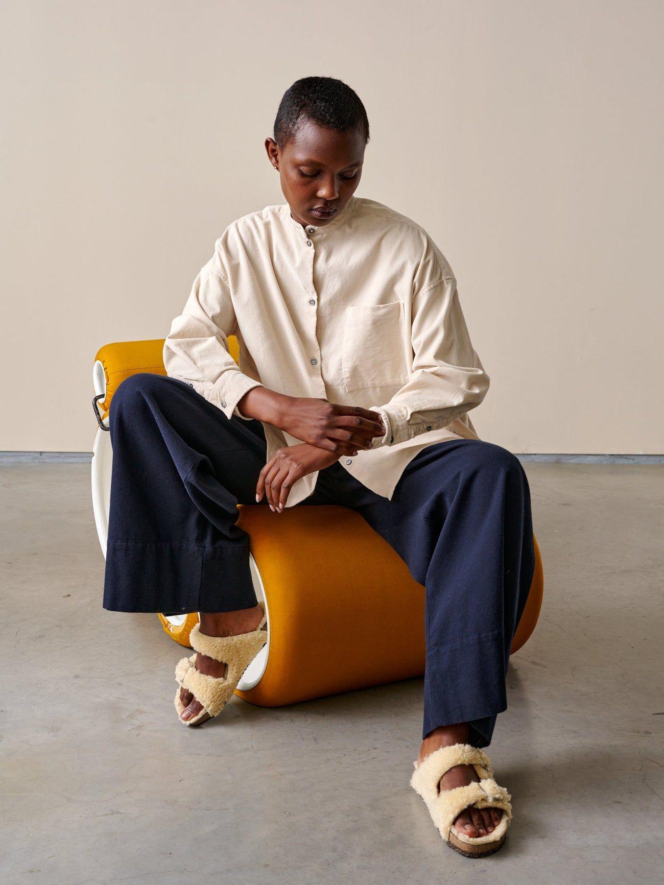 Bellerose | Camicia Gorky12 Calcaire Donna - Fabbrica Ski Sises