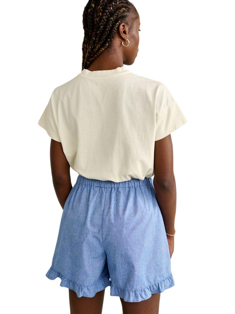 Bellerose | Pantaloncini Verdon Donna Blue - Fabbrica Ski Sises