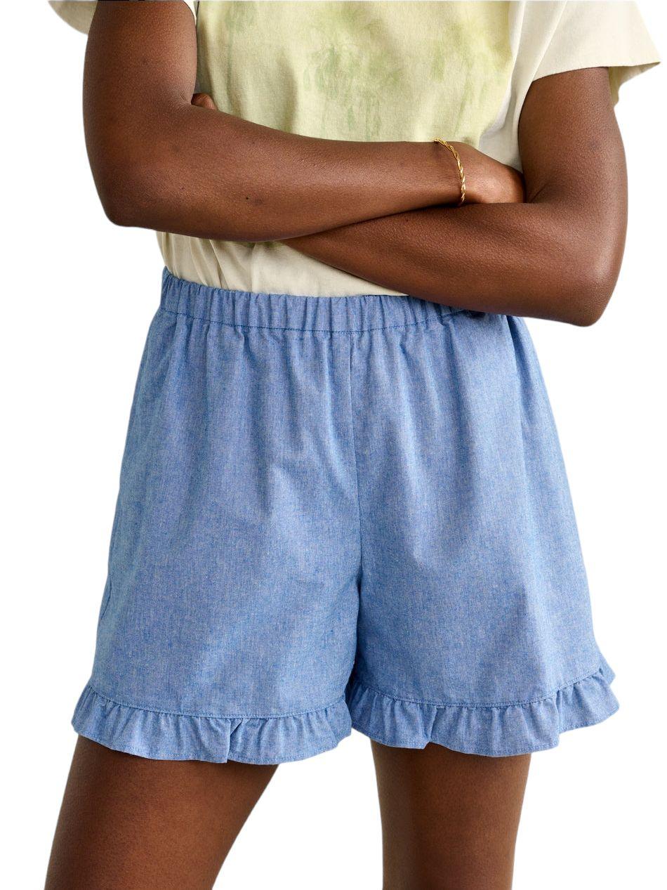 Bellerose | Pantaloncini Verdon Donna Blue - Fabbrica Ski Sises