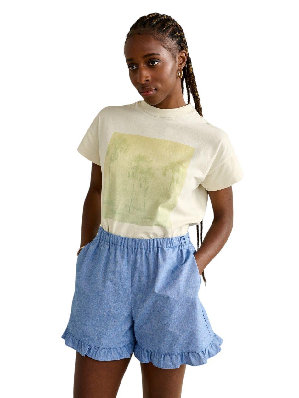 Bellerose | Pantaloncini Verdon Donna Blue - Fabbrica Ski Sises