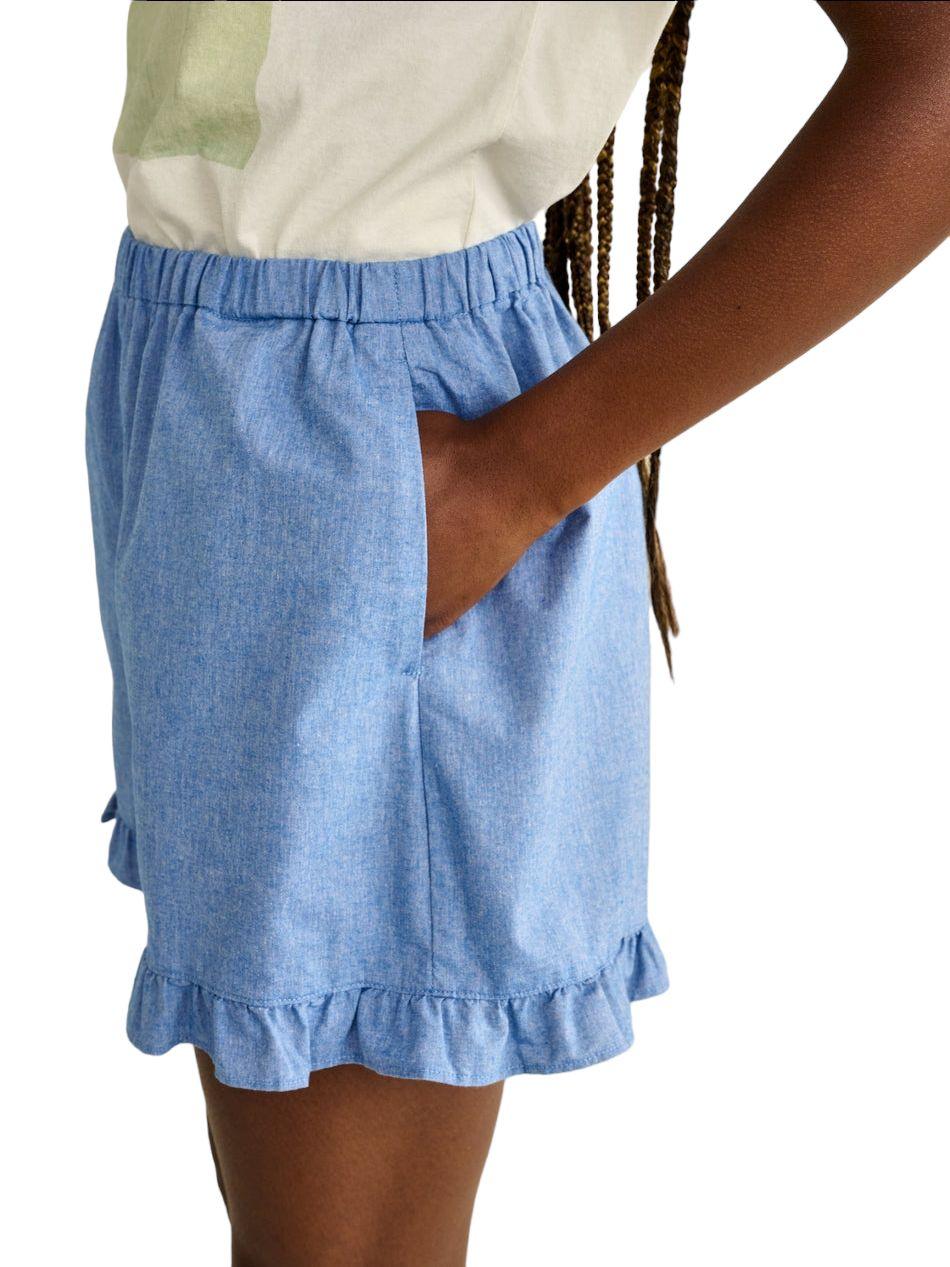 Bellerose | Pantaloncini Verdon Donna Blue - Fabbrica Ski Sises