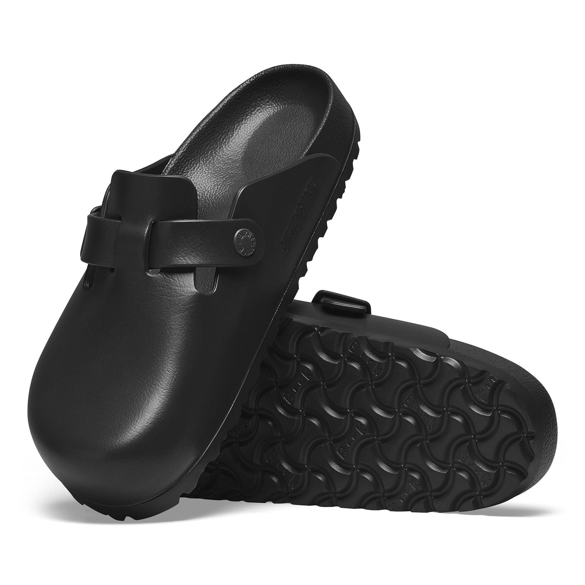 Birkenstock | Sandali Boston Eva Black Narrow Fit - Fabbrica Ski Sises