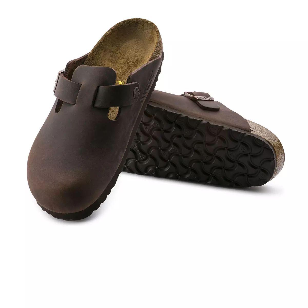Birkenstock | Sandali Boston Marroni - Fabbrica Ski Sises