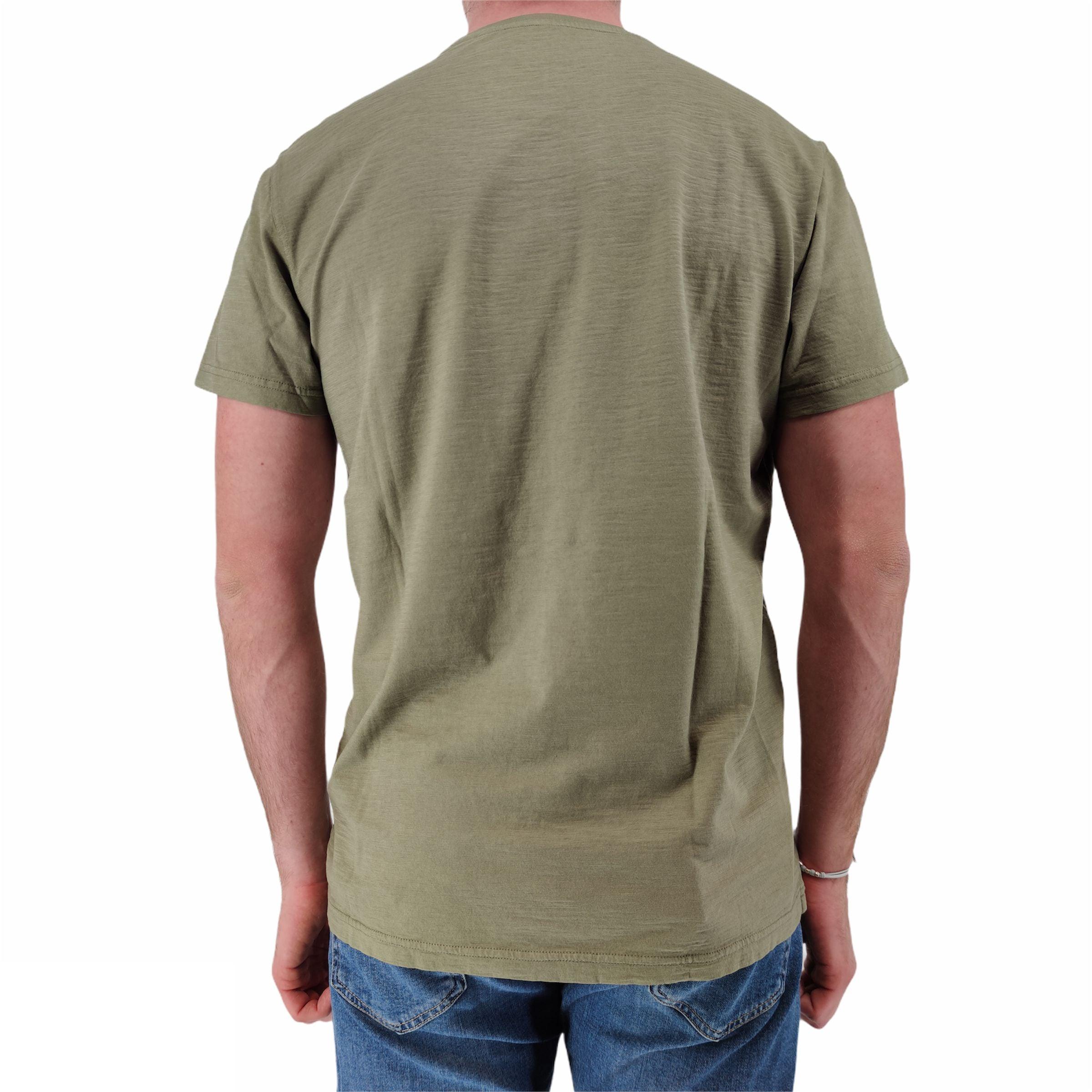 Bl'Ker | T-shirt Mc Grafica Uomo Verde - Fabbrica Ski Sises