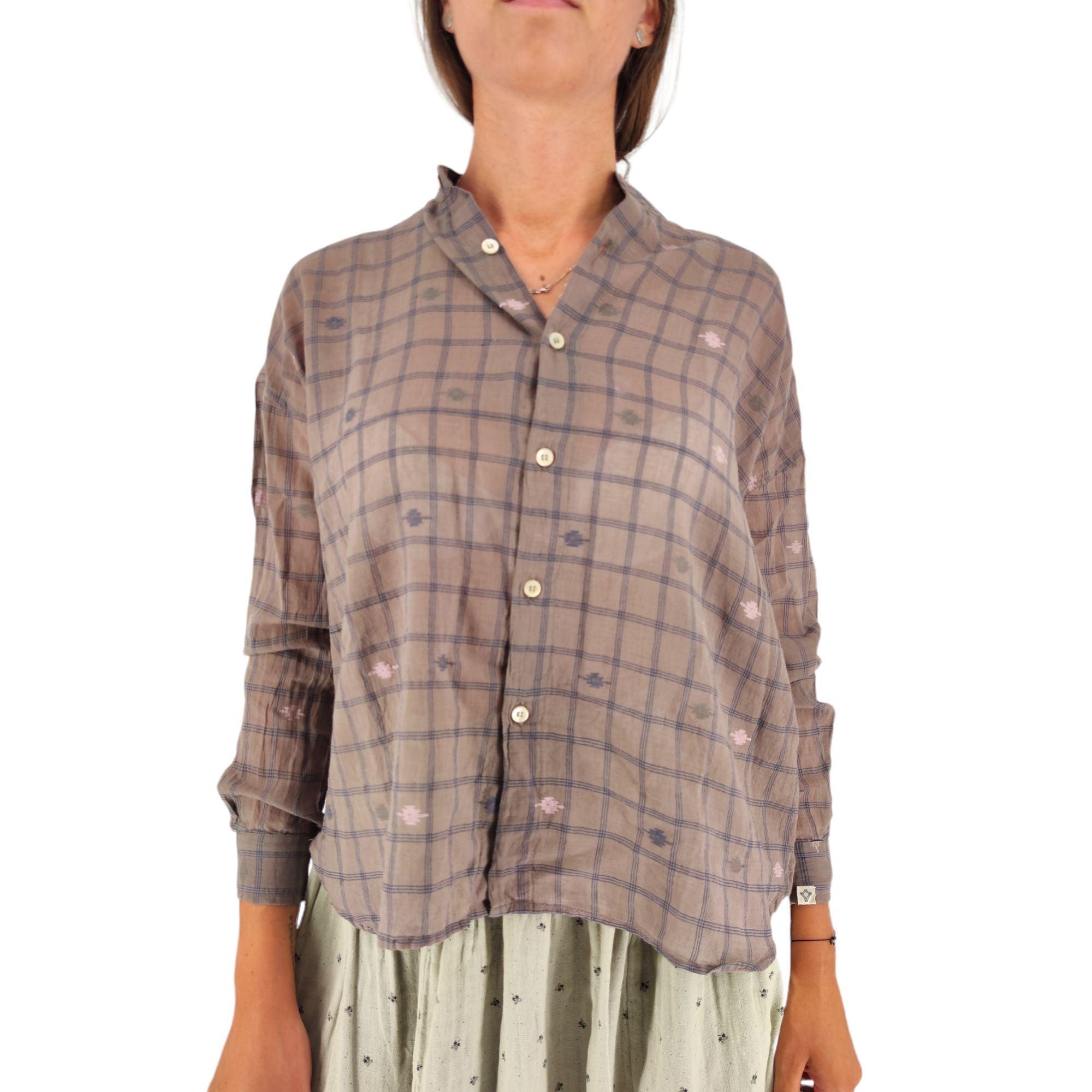 Bsbee | Camicia Omak Donna Jordan Check/Mud - Fabbrica Ski Sises
