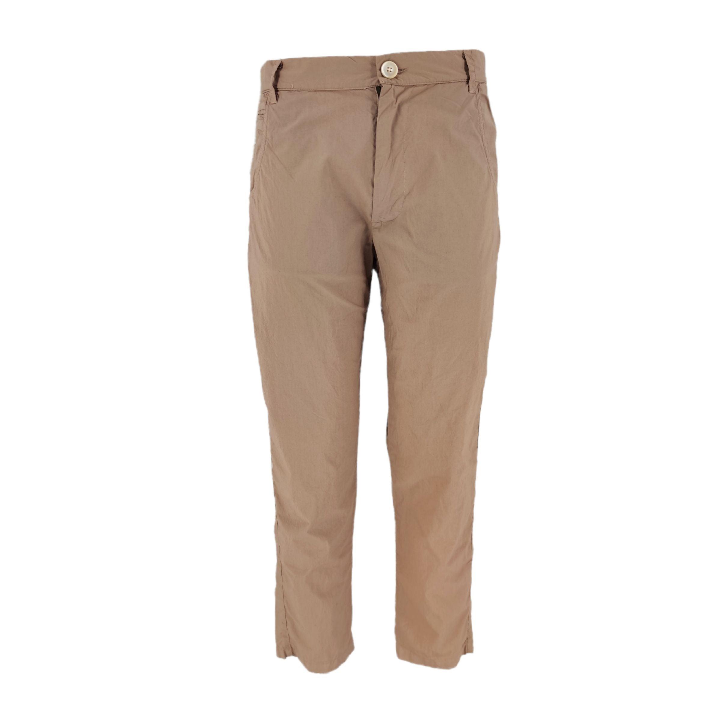 Bsbee | Pantaloni San Carlos Donna Popeline Solid/Cipria - Fabbrica Ski Sises