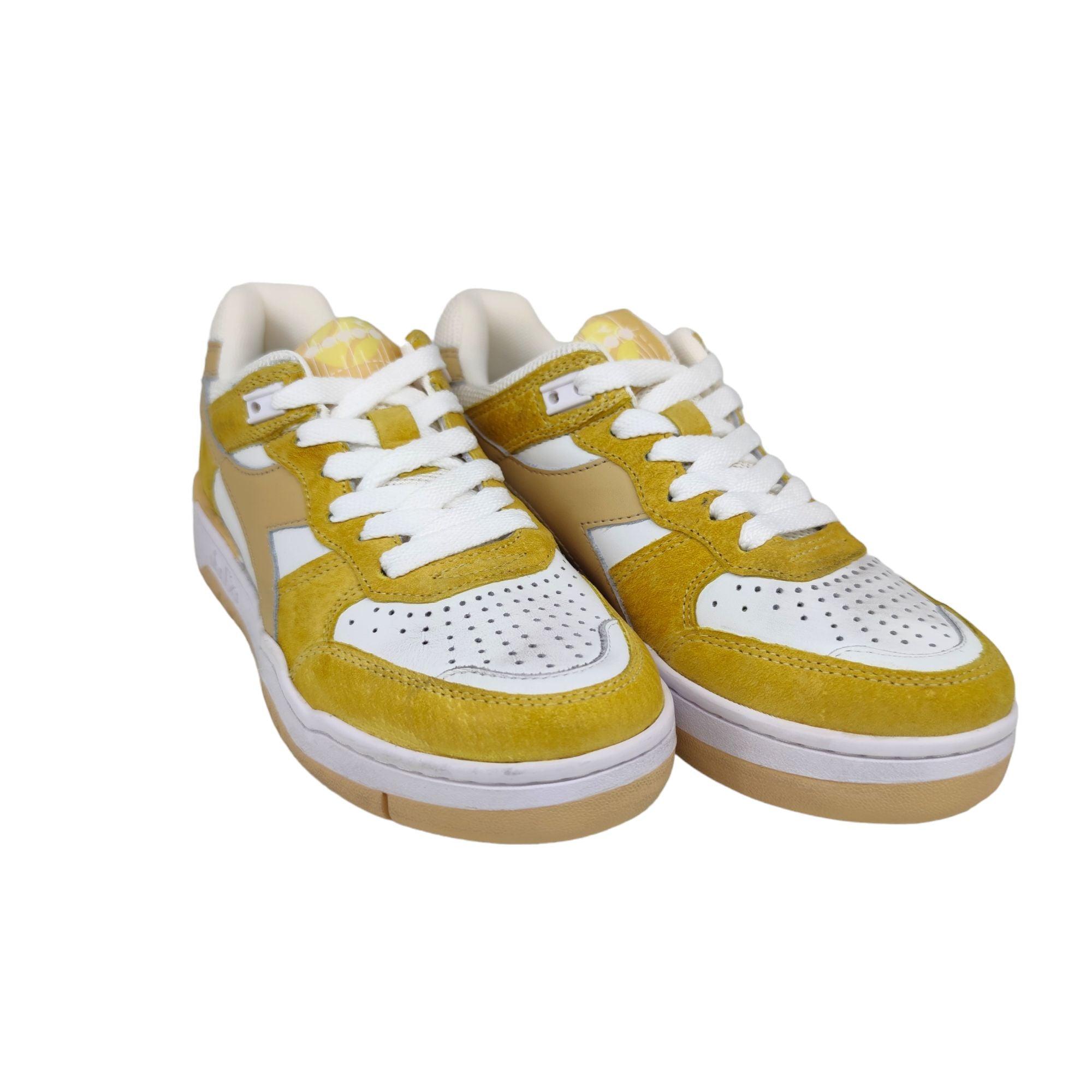 Diadora | Scarpe B.560 Used Donna Yellow/Vanila - Fabbrica Ski Sises