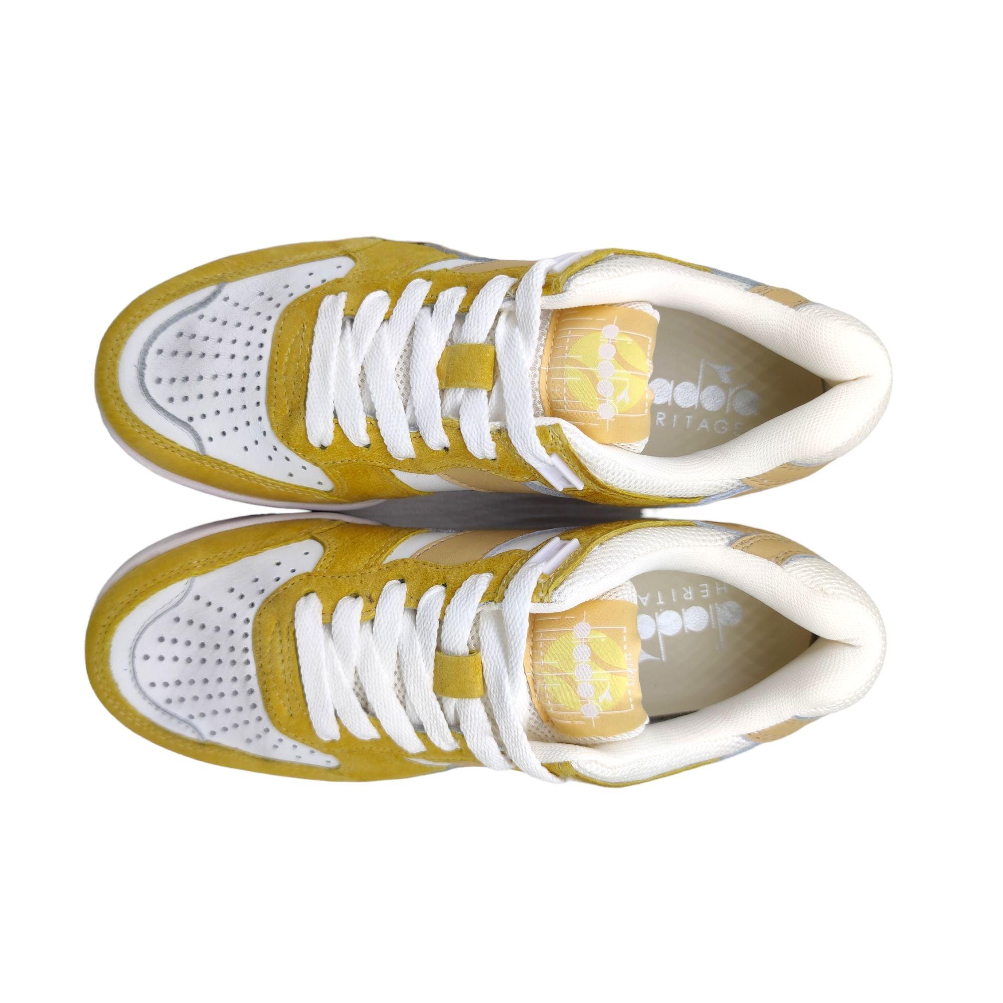 Diadora | Scarpe B.560 Used Donna Yellow/Vanila - Fabbrica Ski Sises