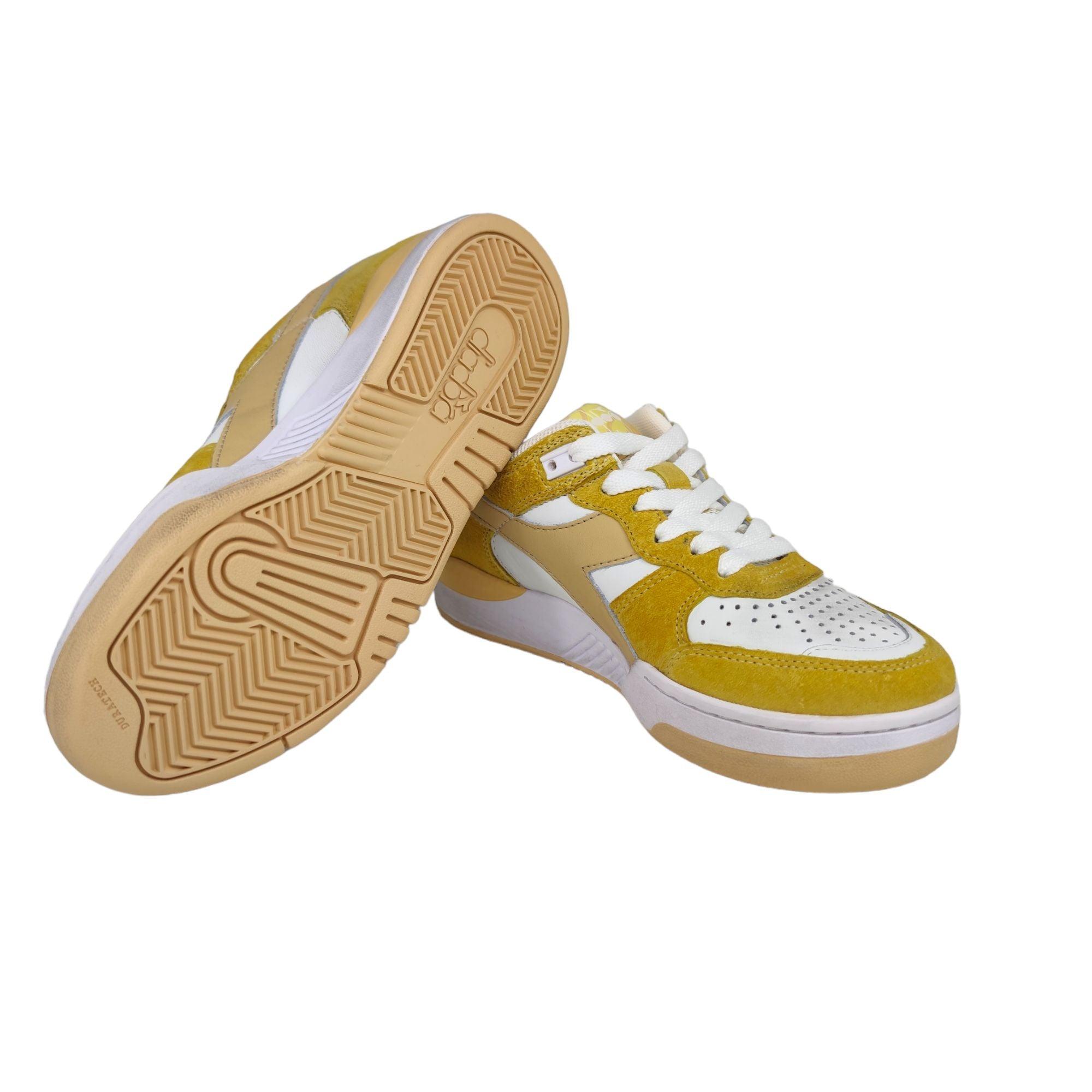 Diadora | Scarpe B.560 Used Donna Yellow/Vanila - Fabbrica Ski Sises