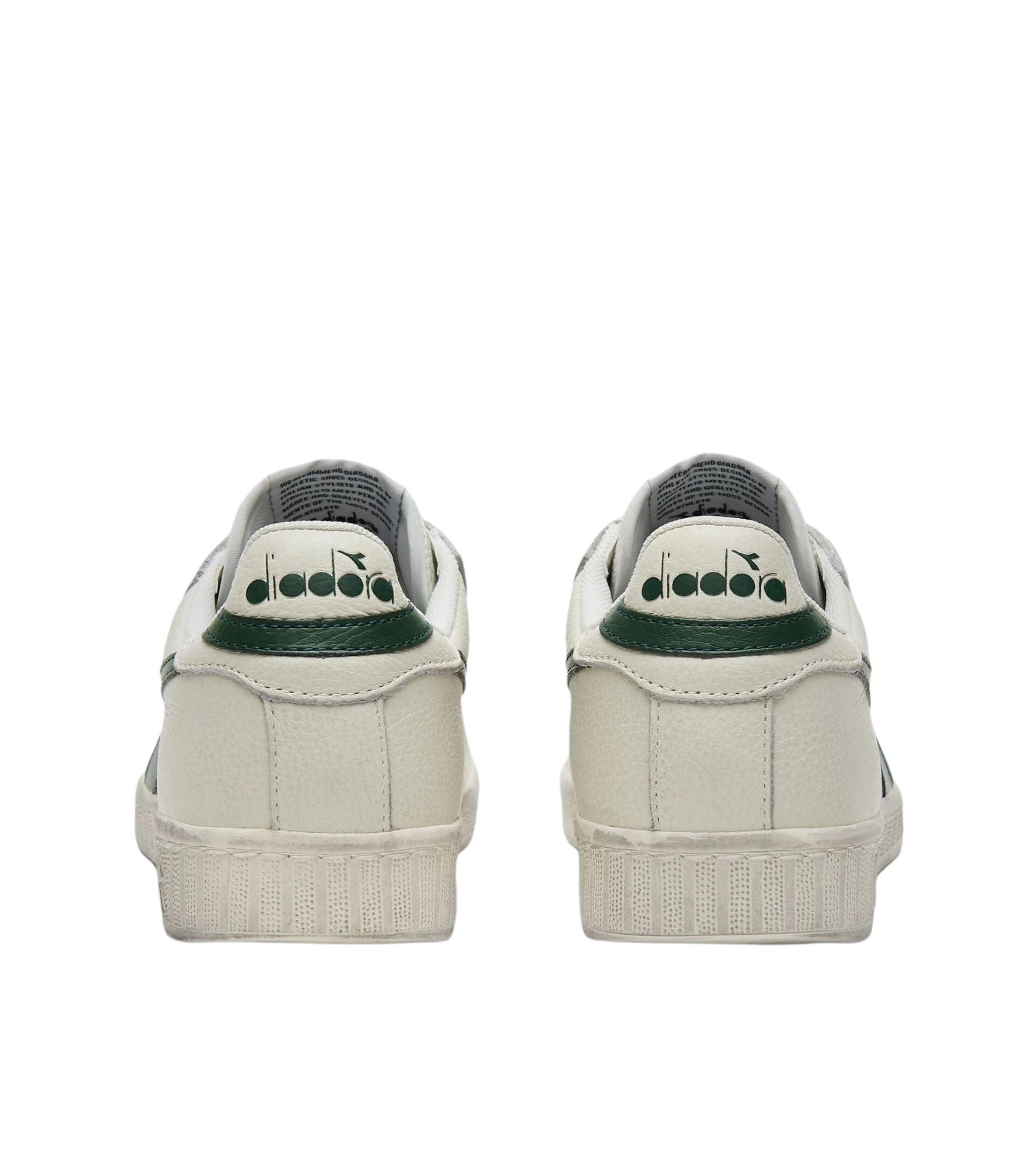Diadora | Scarpe Game L Low Waxed White/Fogliage - Fabbrica Ski Sises