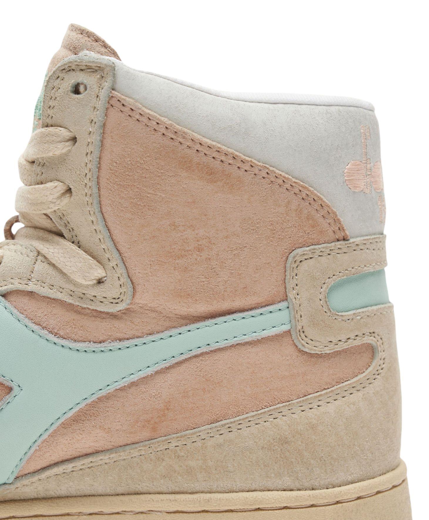 Diadora | Scarpe MI Basket Pigskin Used Rosa Bellini Donna - Fabbrica Ski Sises
