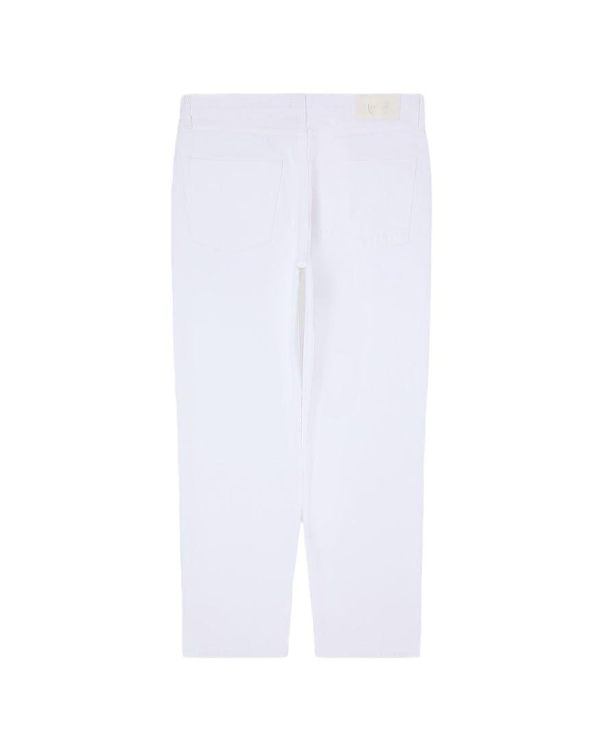 Edwin | Pantaloni Cosmos Uomo Optic White/Garment Dyed - Fabbrica Ski Sises