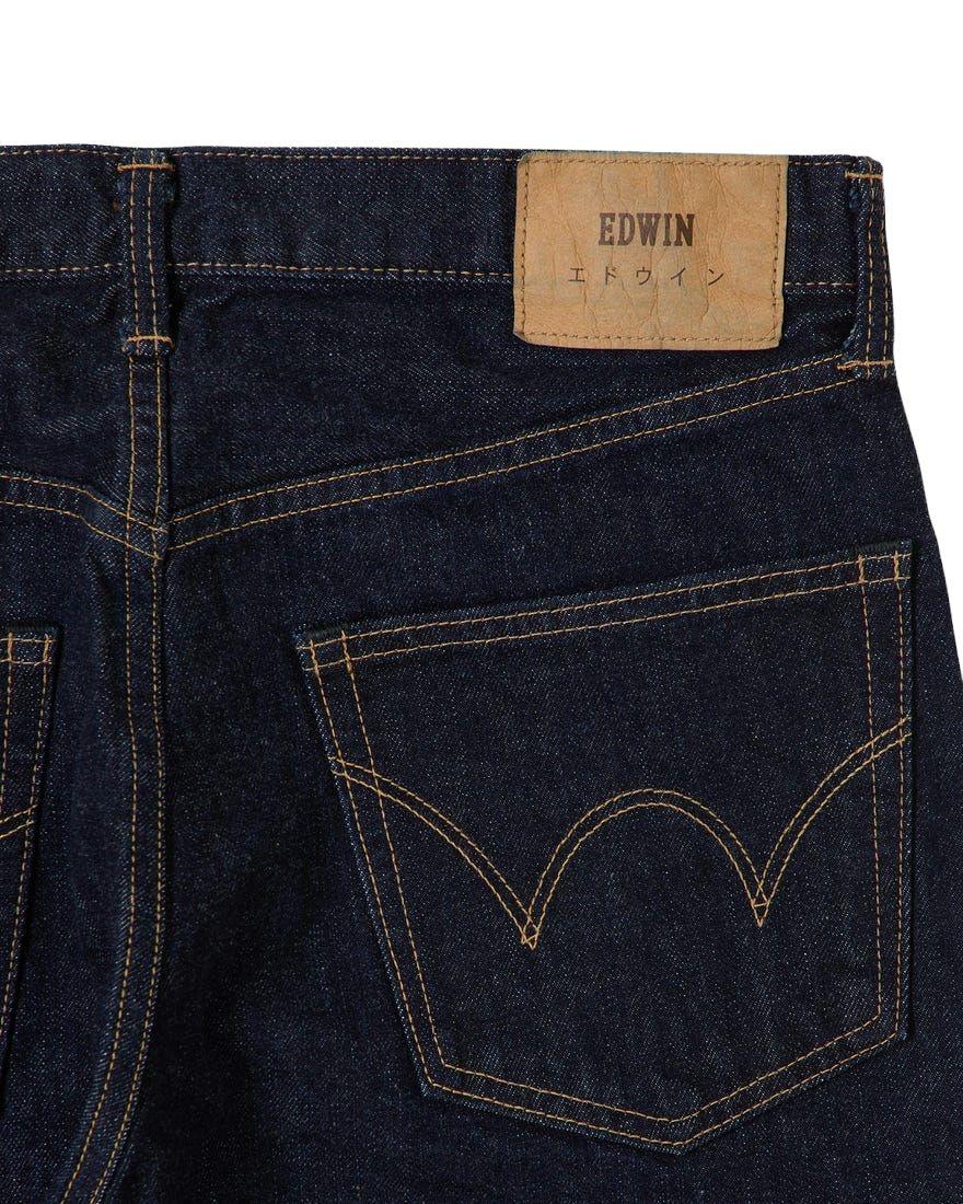 Edwin | Pantaloni Loose Tapered Uomo Blue Rinsed - Fabbrica Ski Sises