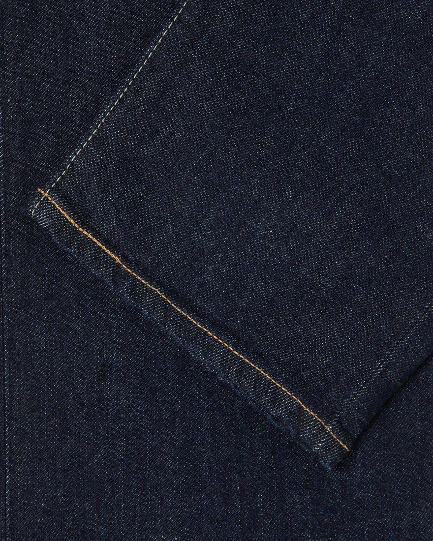 Edwin | Pantaloni Regular Tapered Uomo Blue Rinsed - Fabbrica Ski Sises