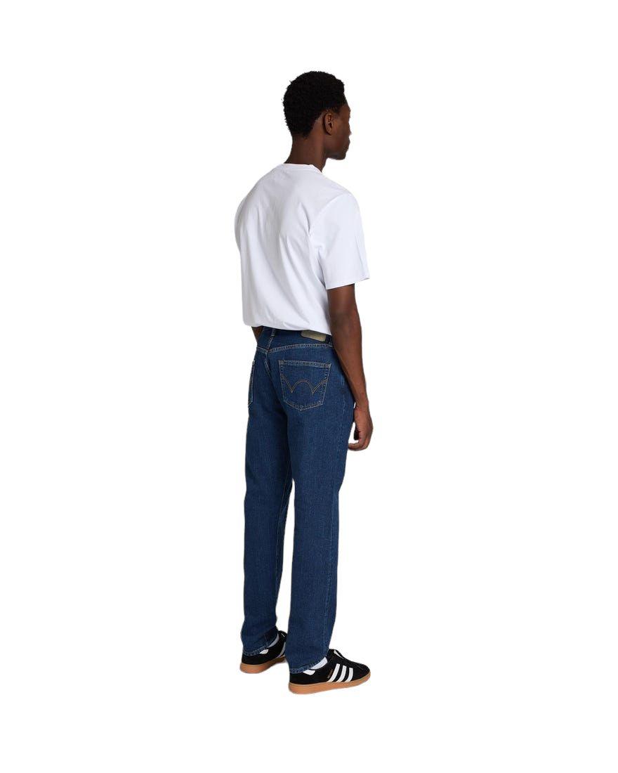 Edwin | Pantaloni Regular Tapered Uomo Blue/Akira Wash - Fabbrica Ski Sises