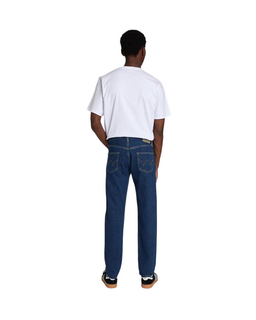 Edwin | Pantaloni Regular Tapered Uomo Blue/Akira Wash - Fabbrica Ski Sises