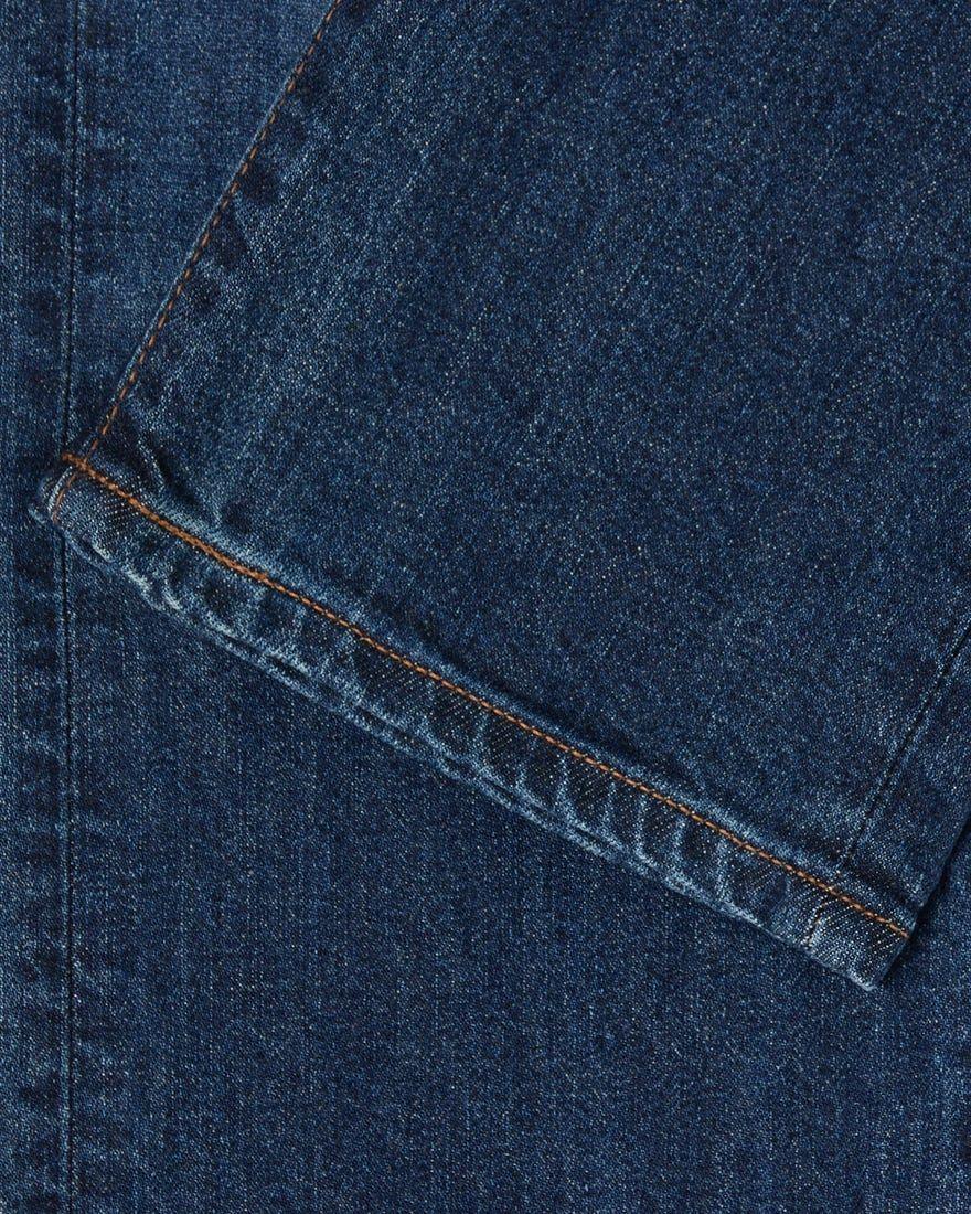 Edwin | Pantaloni Slim Tapered Uomo Blue/Mid Dark Used - Fabbrica Ski Sises
