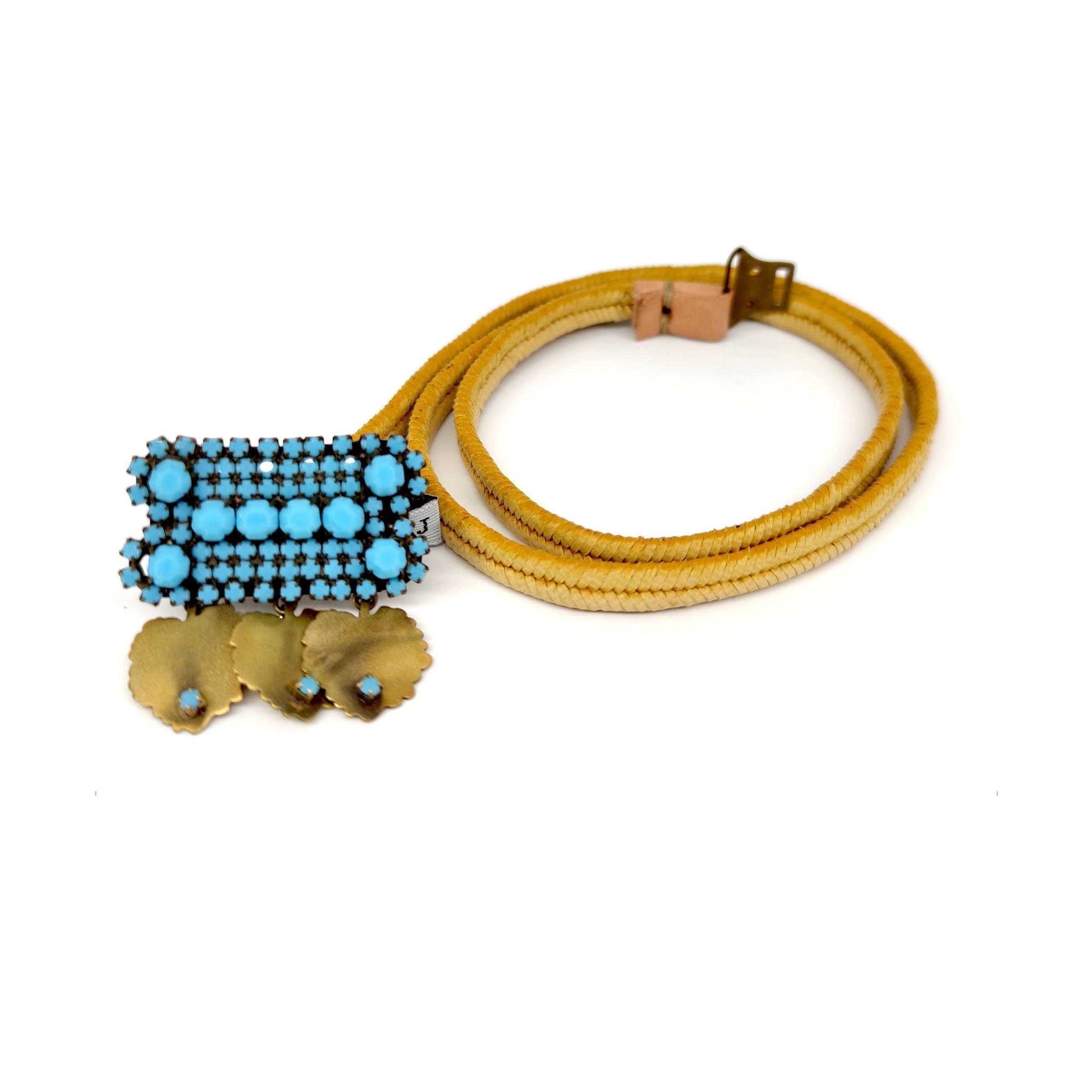 Exquisite J | Cintura CN289C Donna Gialla - Fabbrica Ski Sises