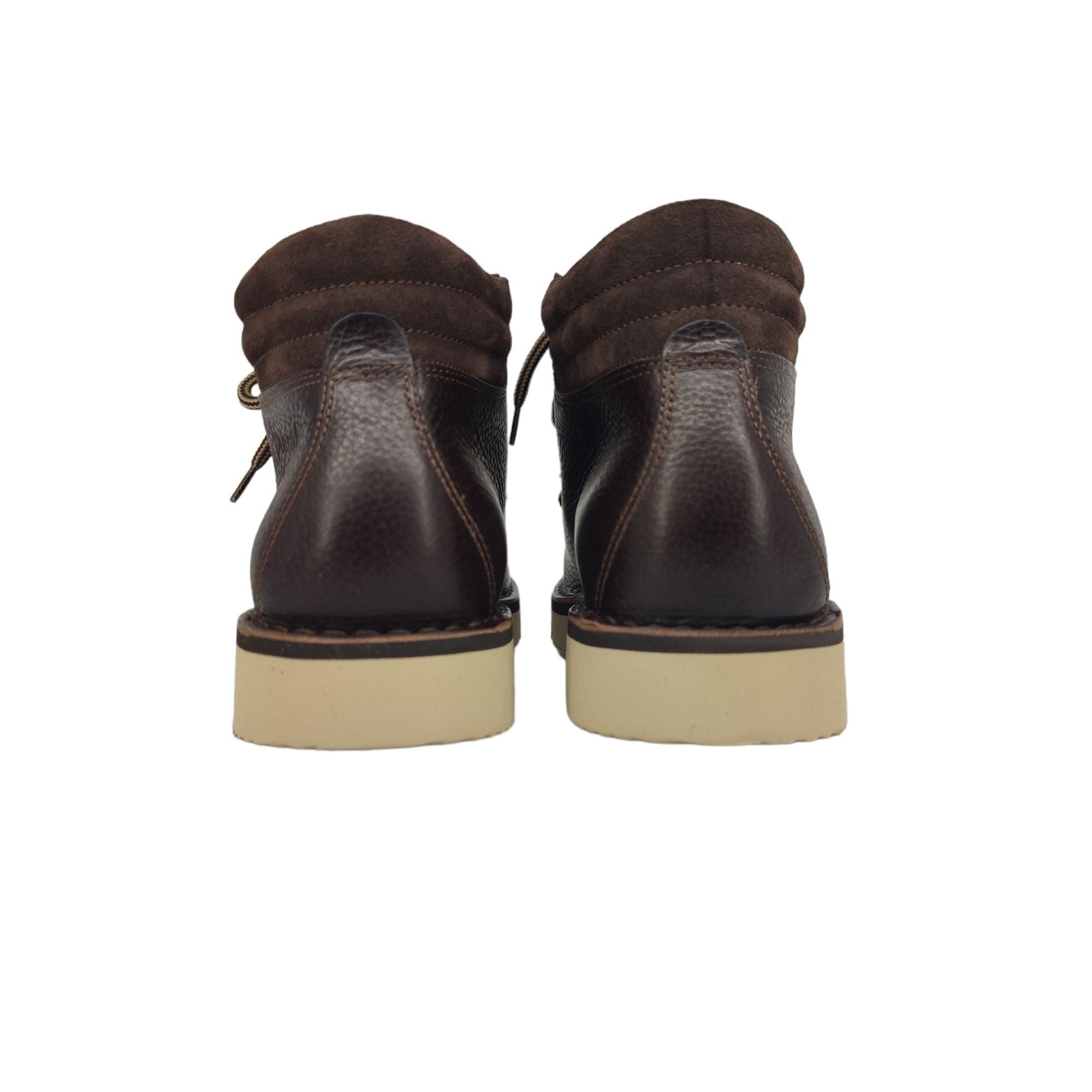 Fracap | Scarpe M127 Nebraska Uomo Moro/Coffee/Beige - Fabbrica Ski Sises