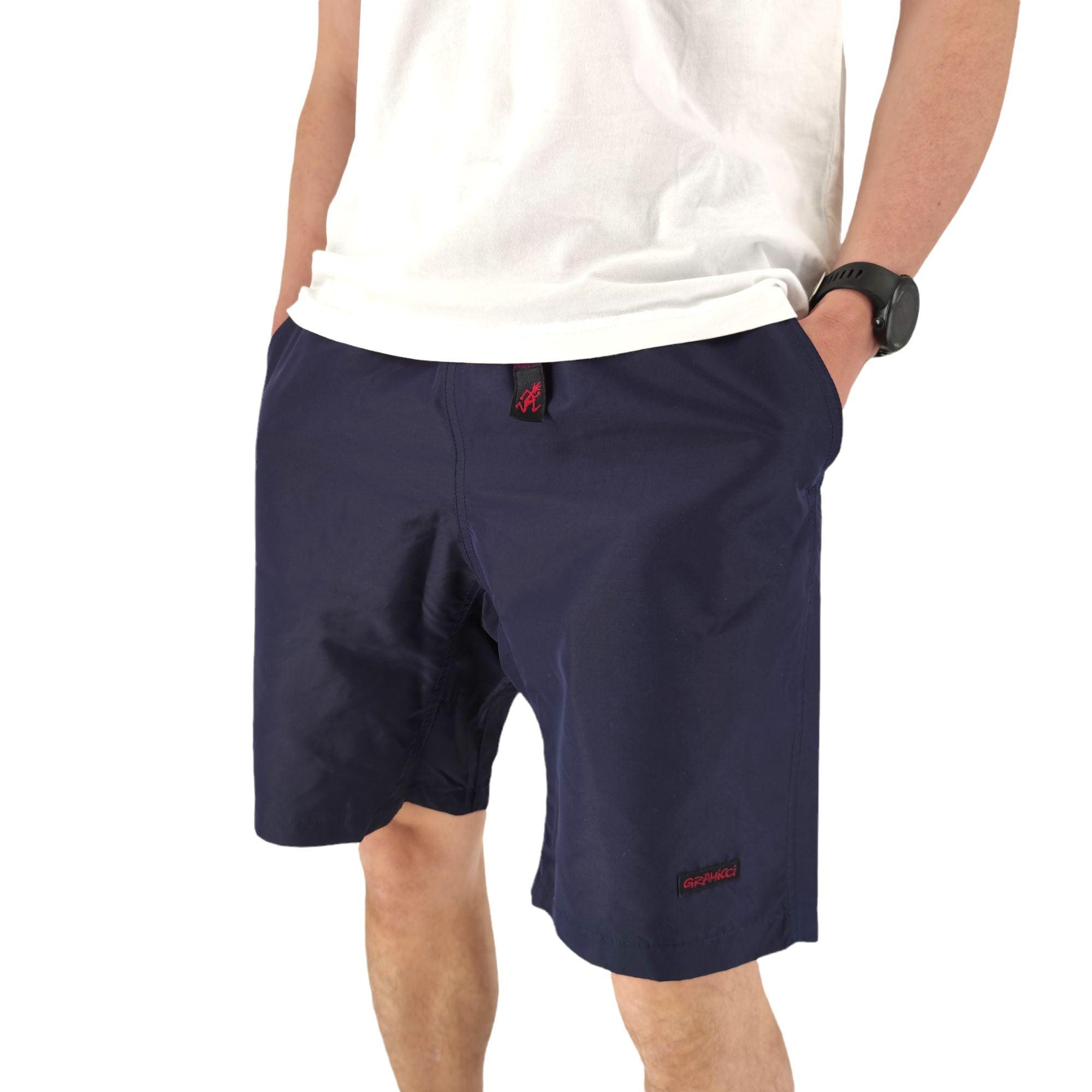 Gramicci | Pantaloncini Shell Packable Uomo Dark Navy - Fabbrica Ski Sises