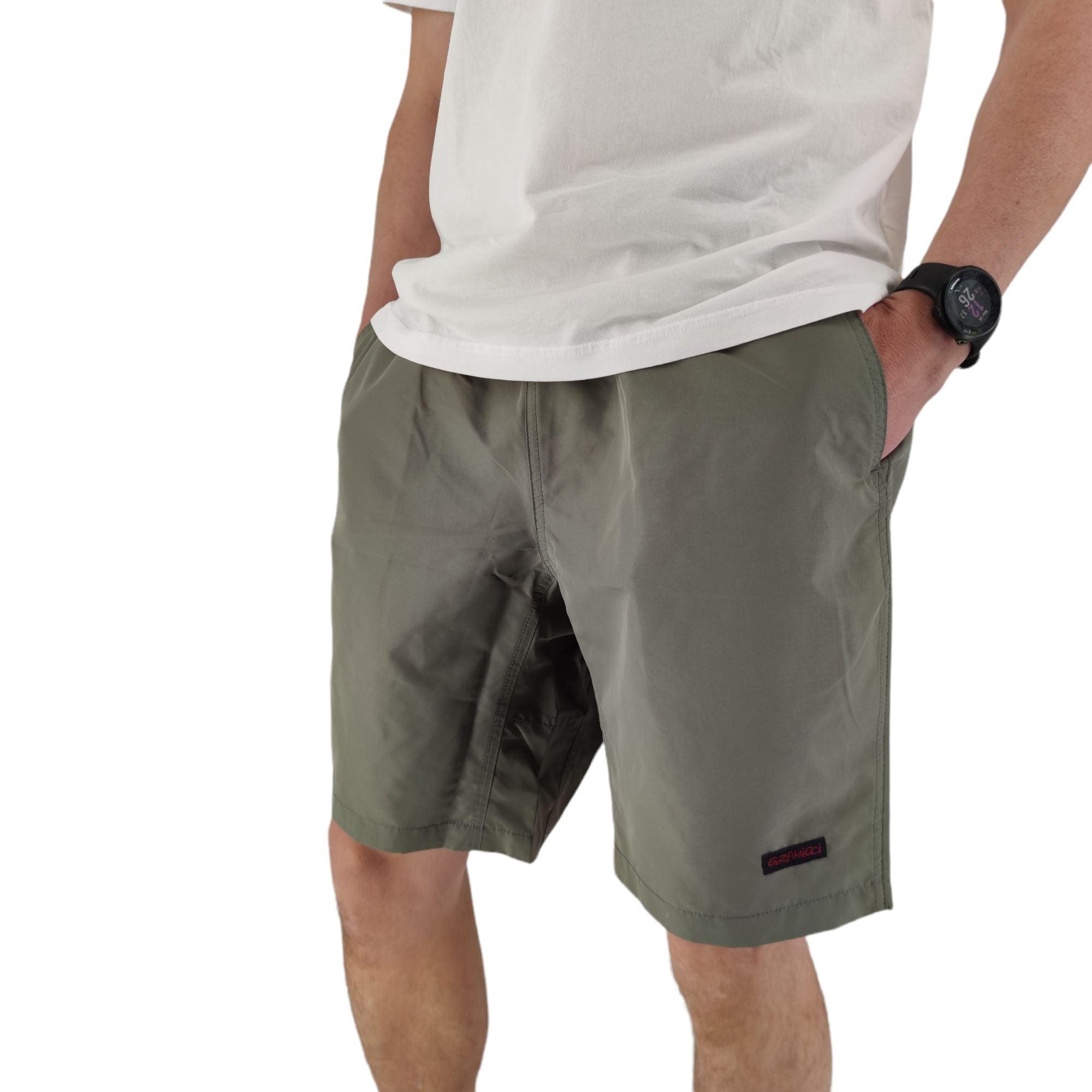 Gramicci | Pantaloncini Shell Packable Uomo Slate Grey - Fabbrica Ski Sises