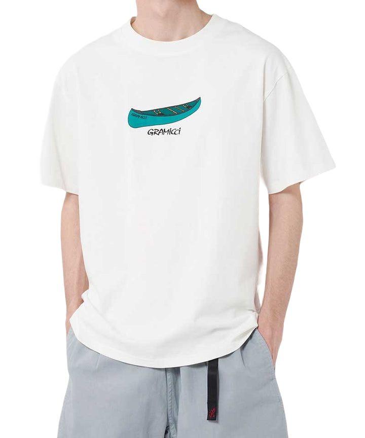 Gramicci | T-shirt Canoe Uomo White - Fabbrica Ski Sises