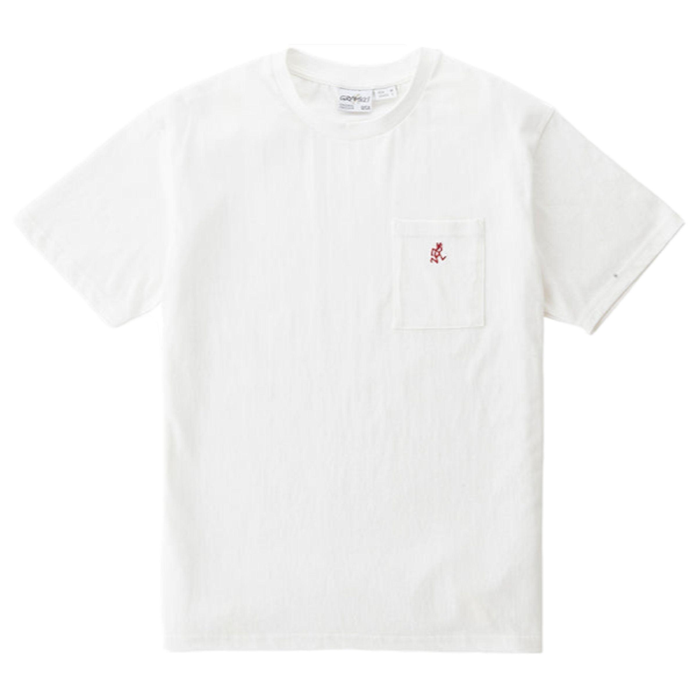 Gramicci | T-shirt One Point Uomo White - Fabbrica Ski Sises
