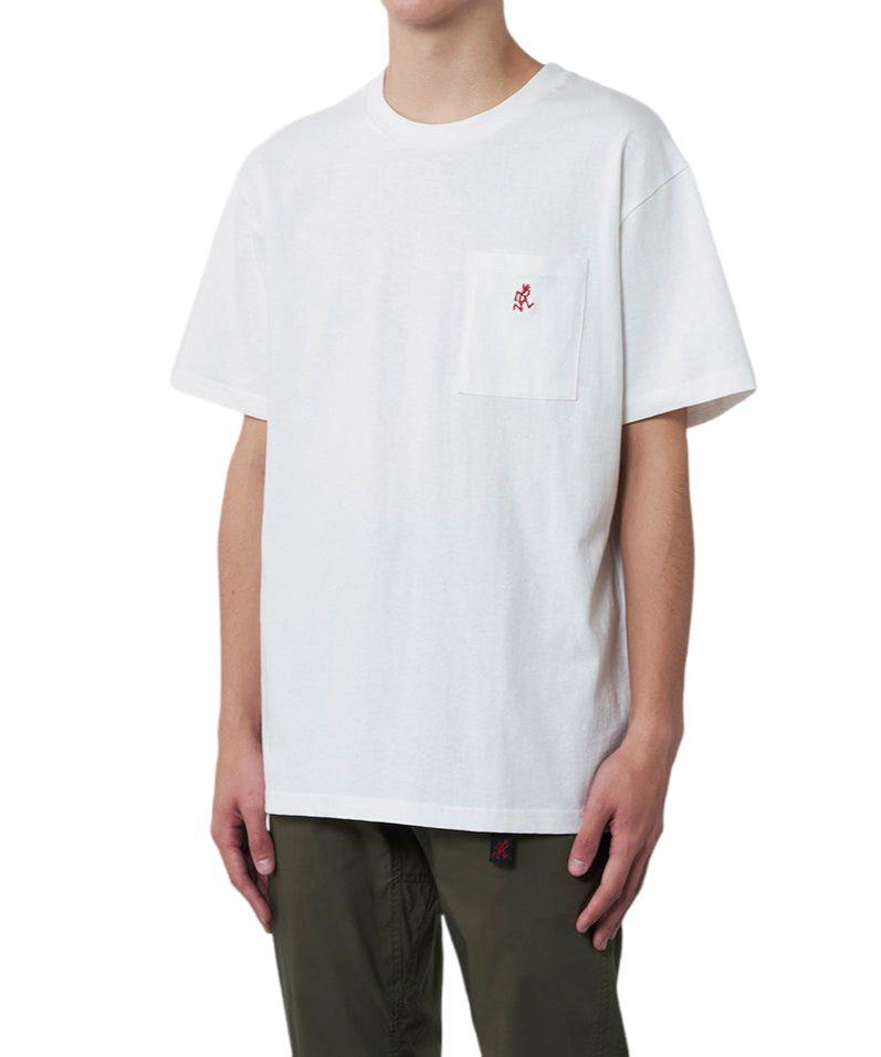 Gramicci | T-shirt One Point Uomo White - Fabbrica Ski Sises