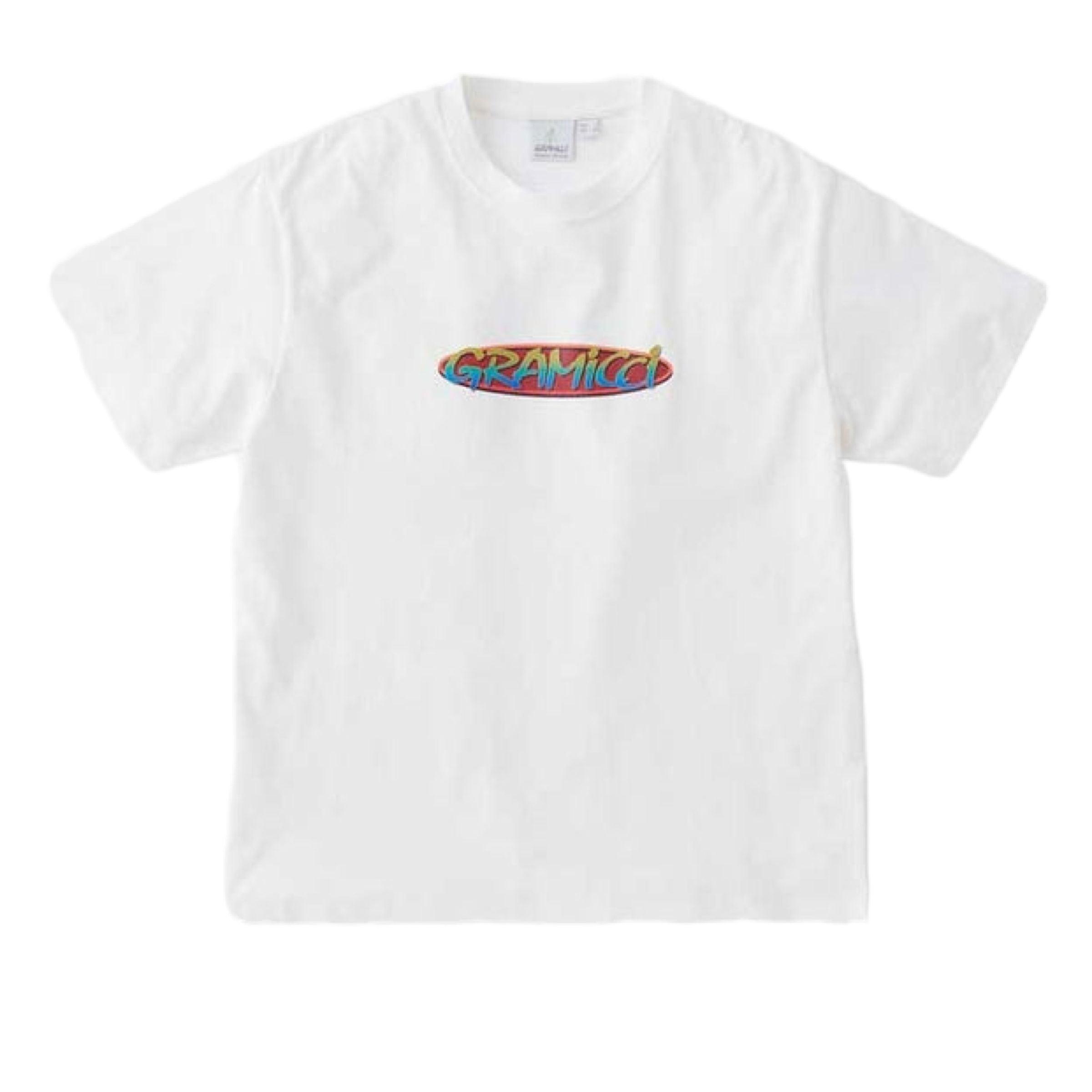 Gramicci | T-shirt Oval Uomo White - Fabbrica Ski Sises