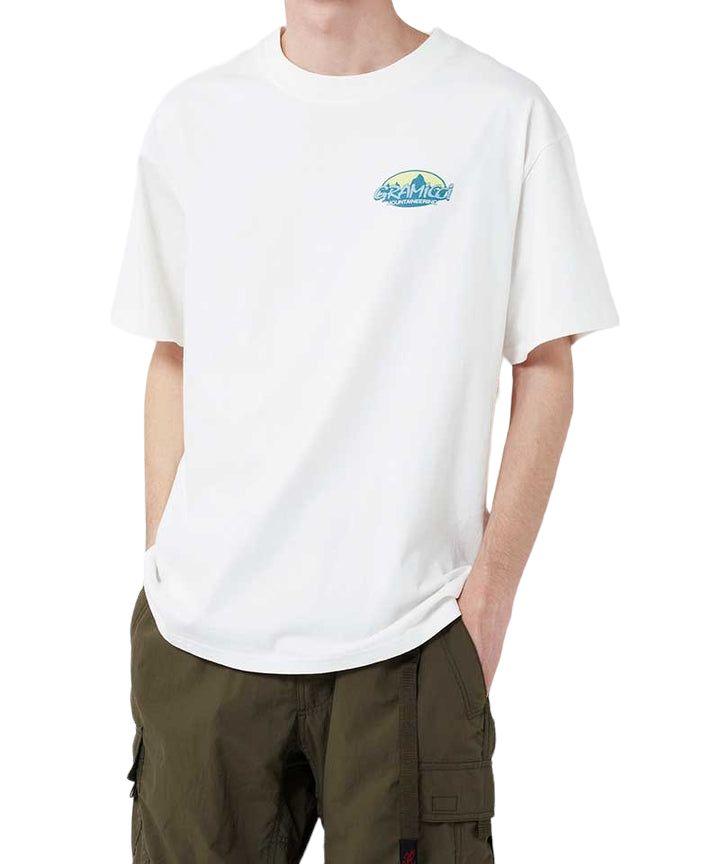 Gramicci | T-shirt Summit Uomo White - Fabbrica Ski Sises