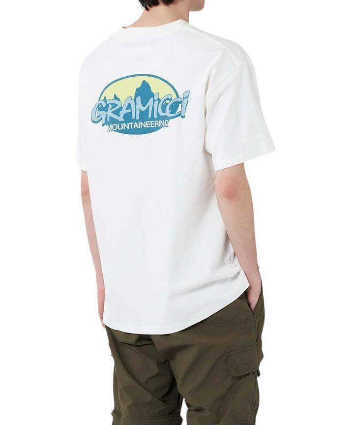 Gramicci | T-shirt Summit Uomo White - Fabbrica Ski Sises