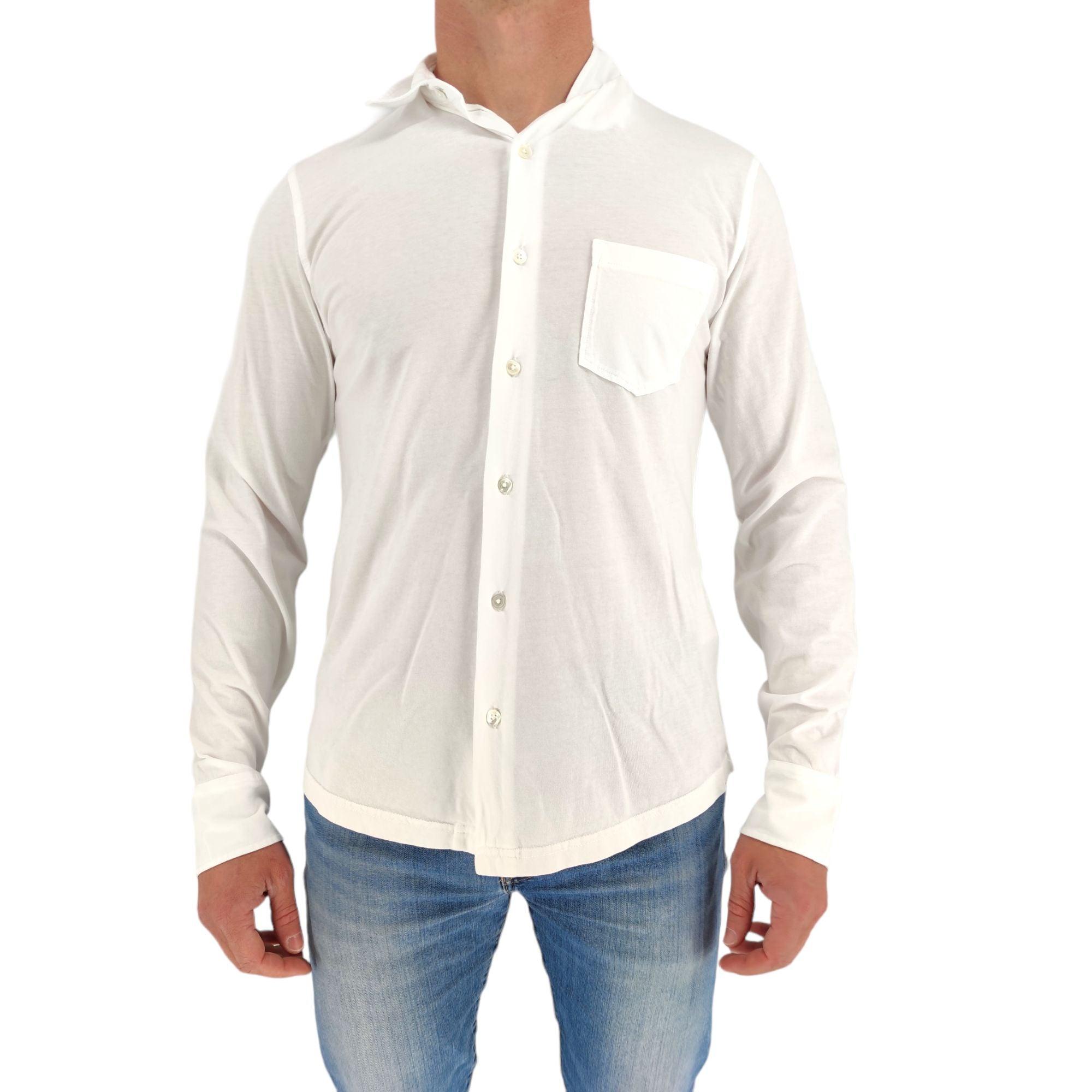 Hartford | Camicia Jersey Uomo White - Fabbrica Ski Sises