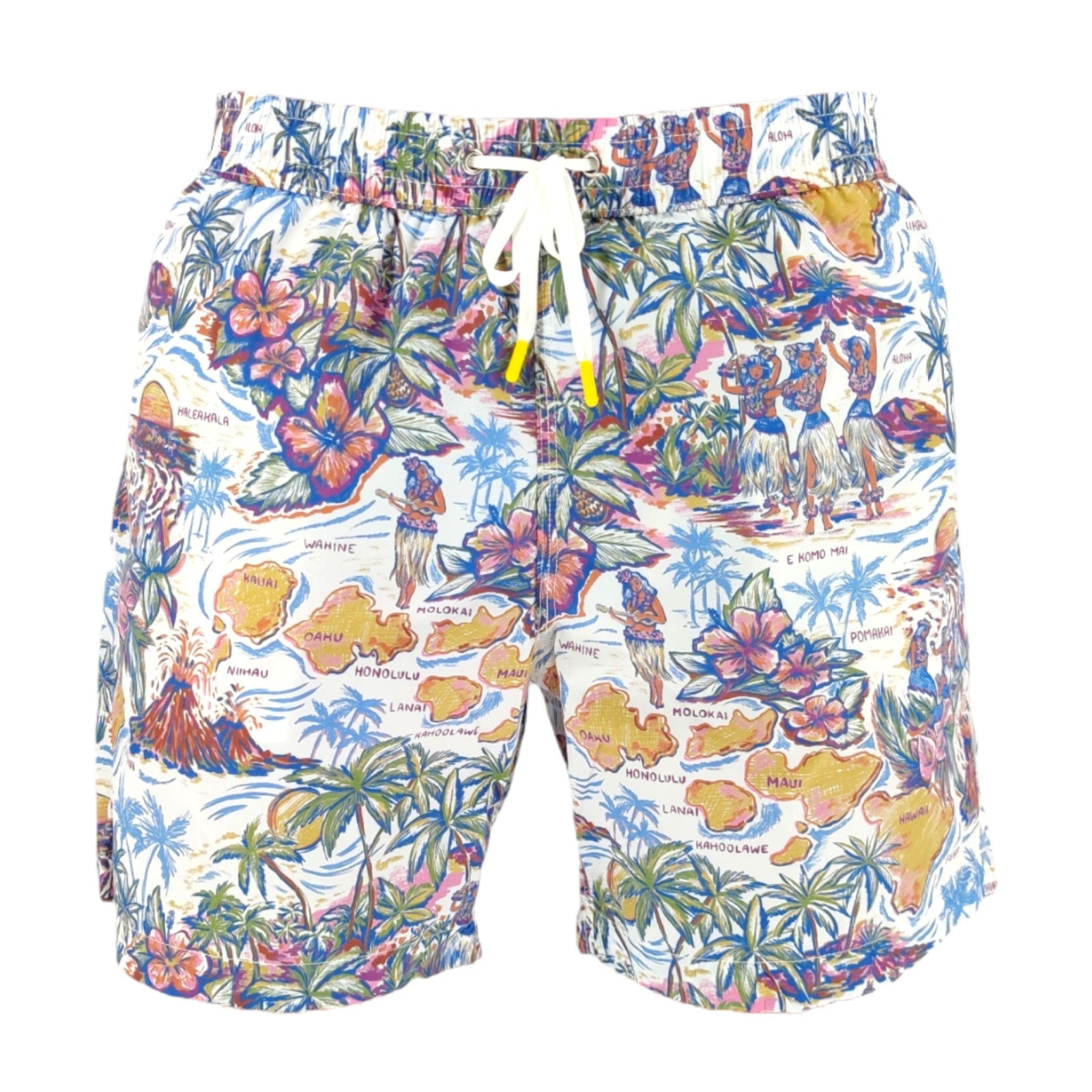 Hartford | Costume Swim Uomo Hawaii Print - Fabbrica Ski Sises