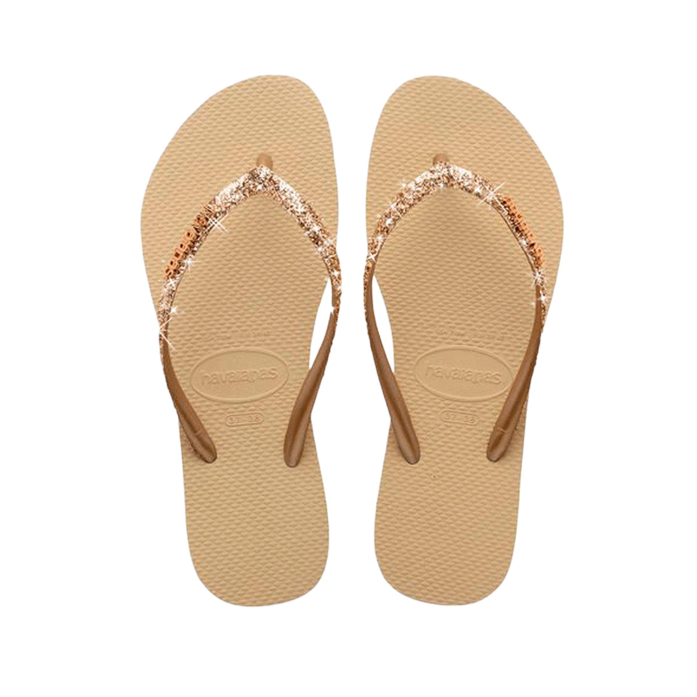 Havaianas | Infradito Slim Glitter II Donna Sand/Grey - Fabbrica Ski Sises