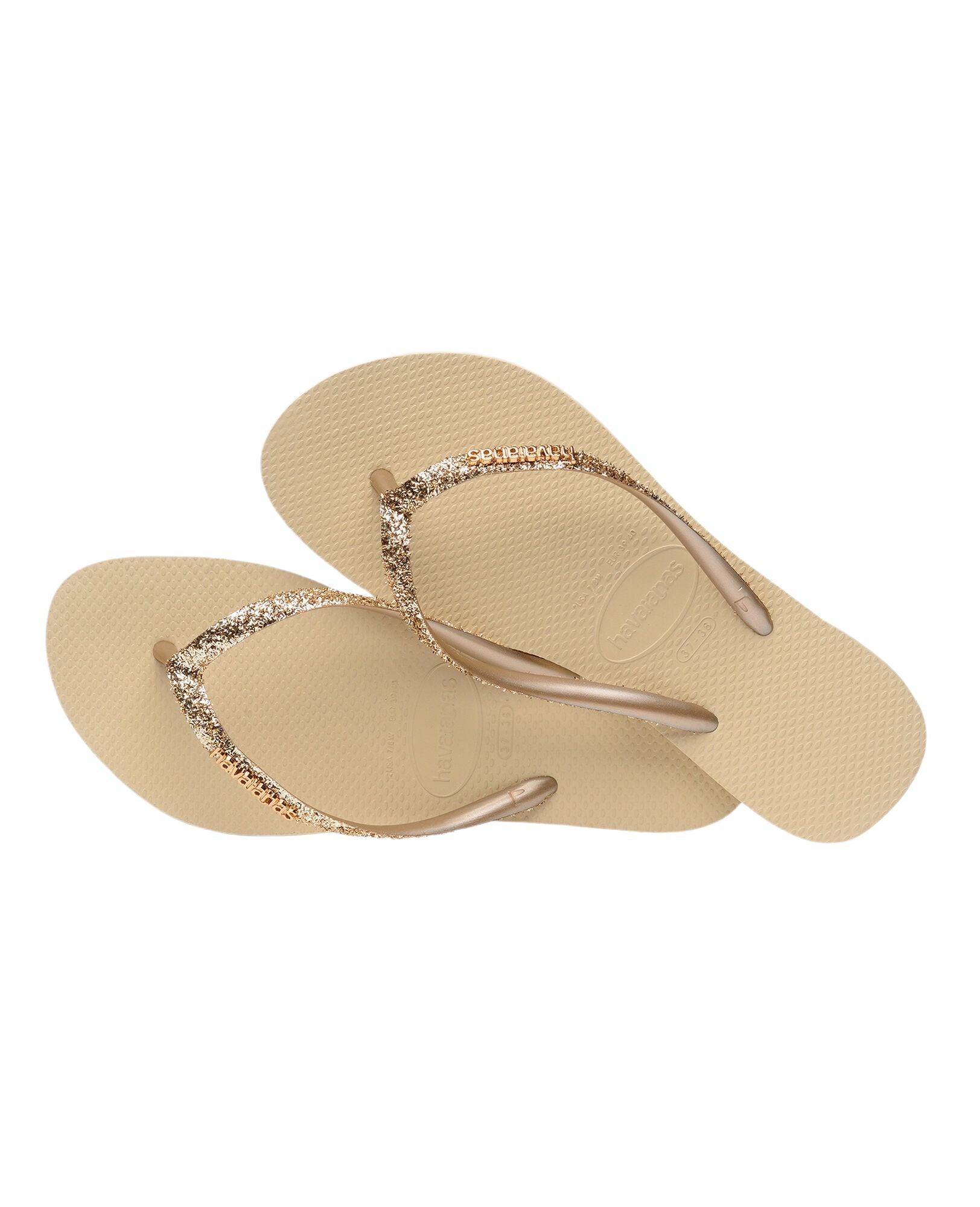 Havaianas | Infradito Slim Glitter II Donna Sand/Grey - Fabbrica Ski Sises