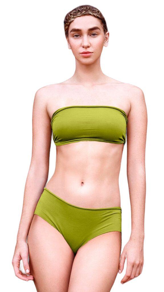 Isole Vulcani | Costume Fresia Donna Lime - Fabbrica Ski Sises