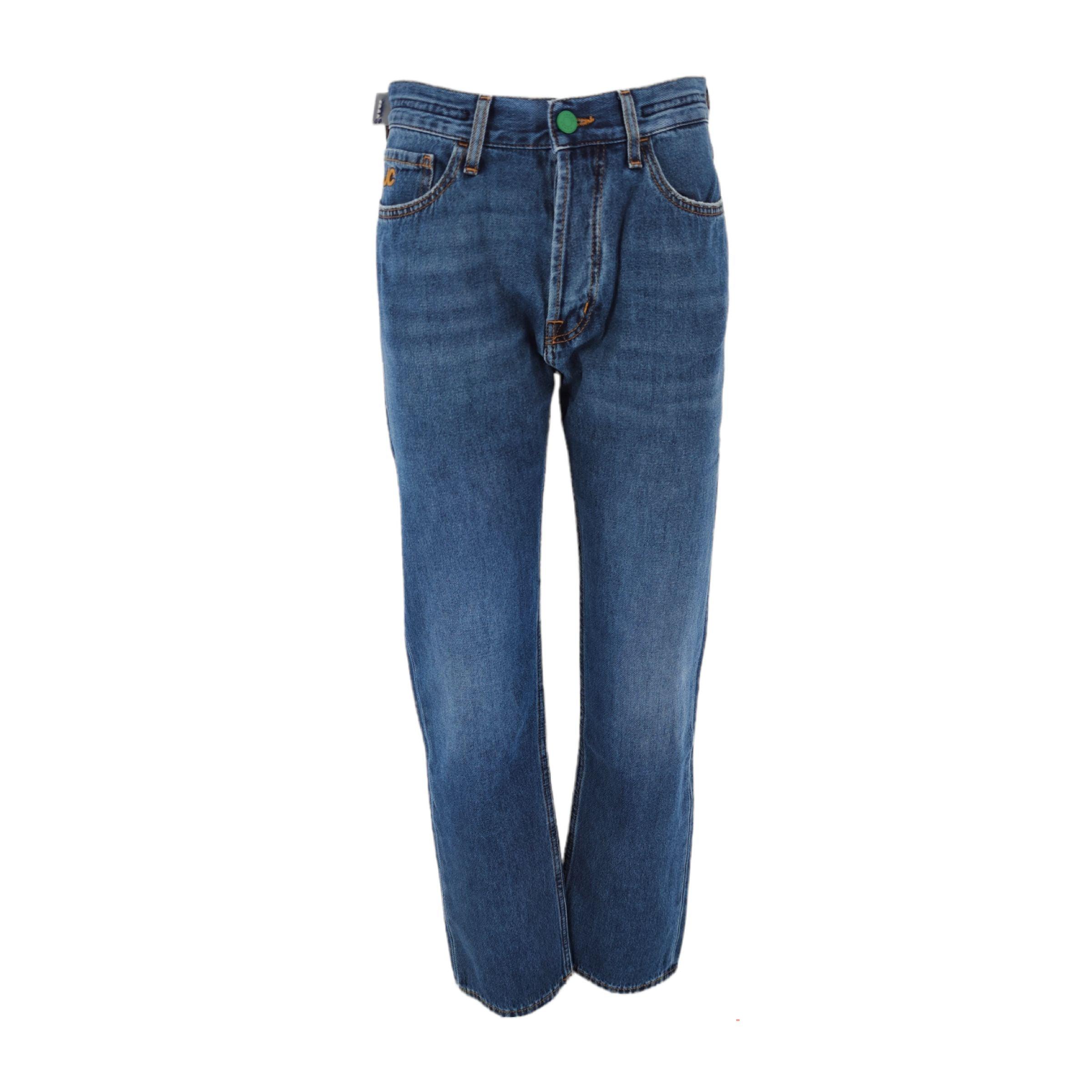 Jacob Cohen | Pantaloni Gigi Loose Fit Donna Blu - Fabbrica Ski Sises