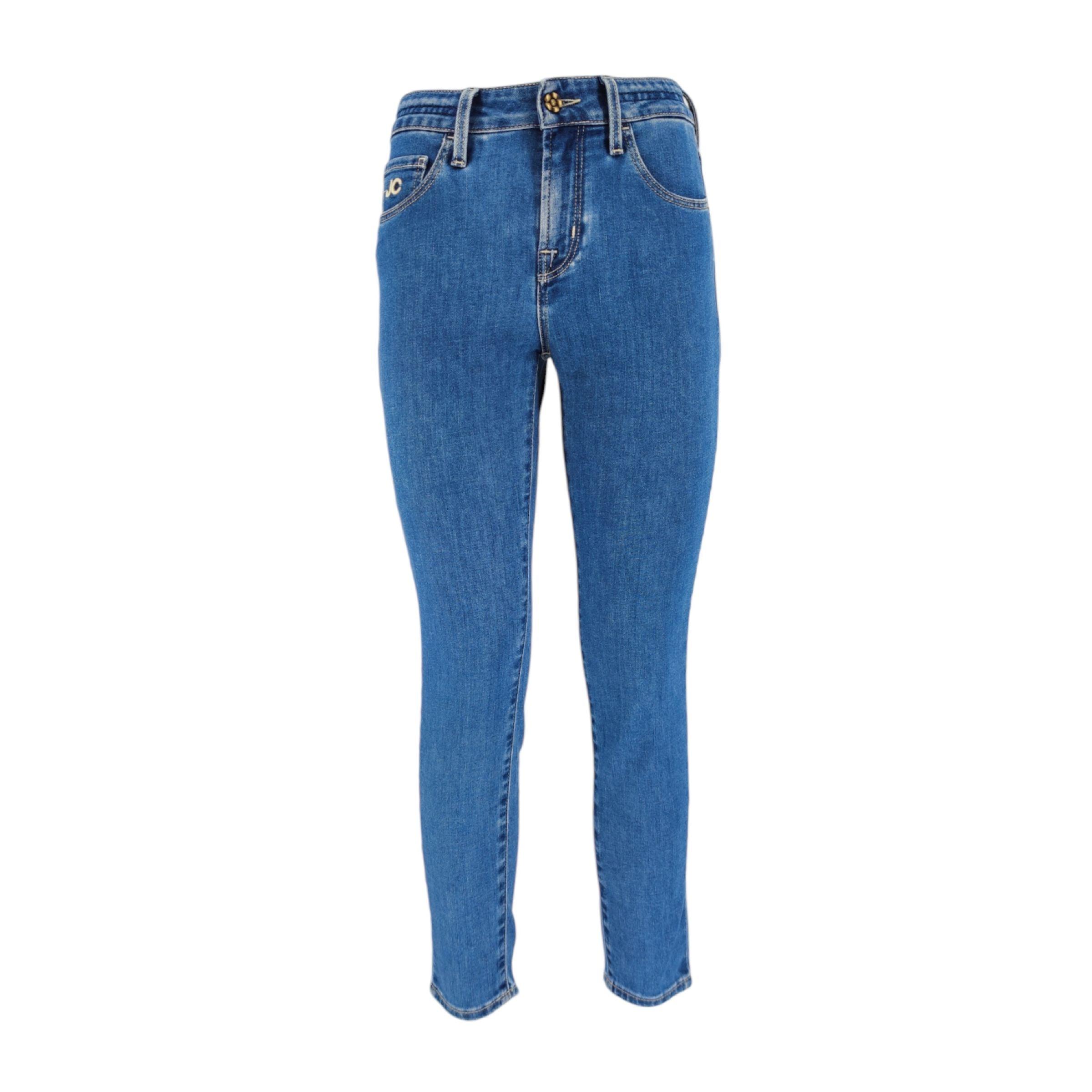 Jacob Cohen | Pantaloni Kimberly Donna Blue Denim - Fabbrica Ski Sises