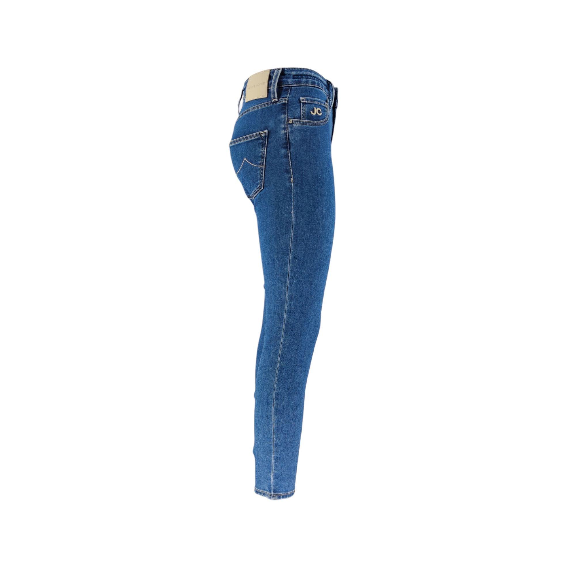 Jacob Cohen | Pantaloni Kimberly Donna Blue Denim - Fabbrica Ski Sises