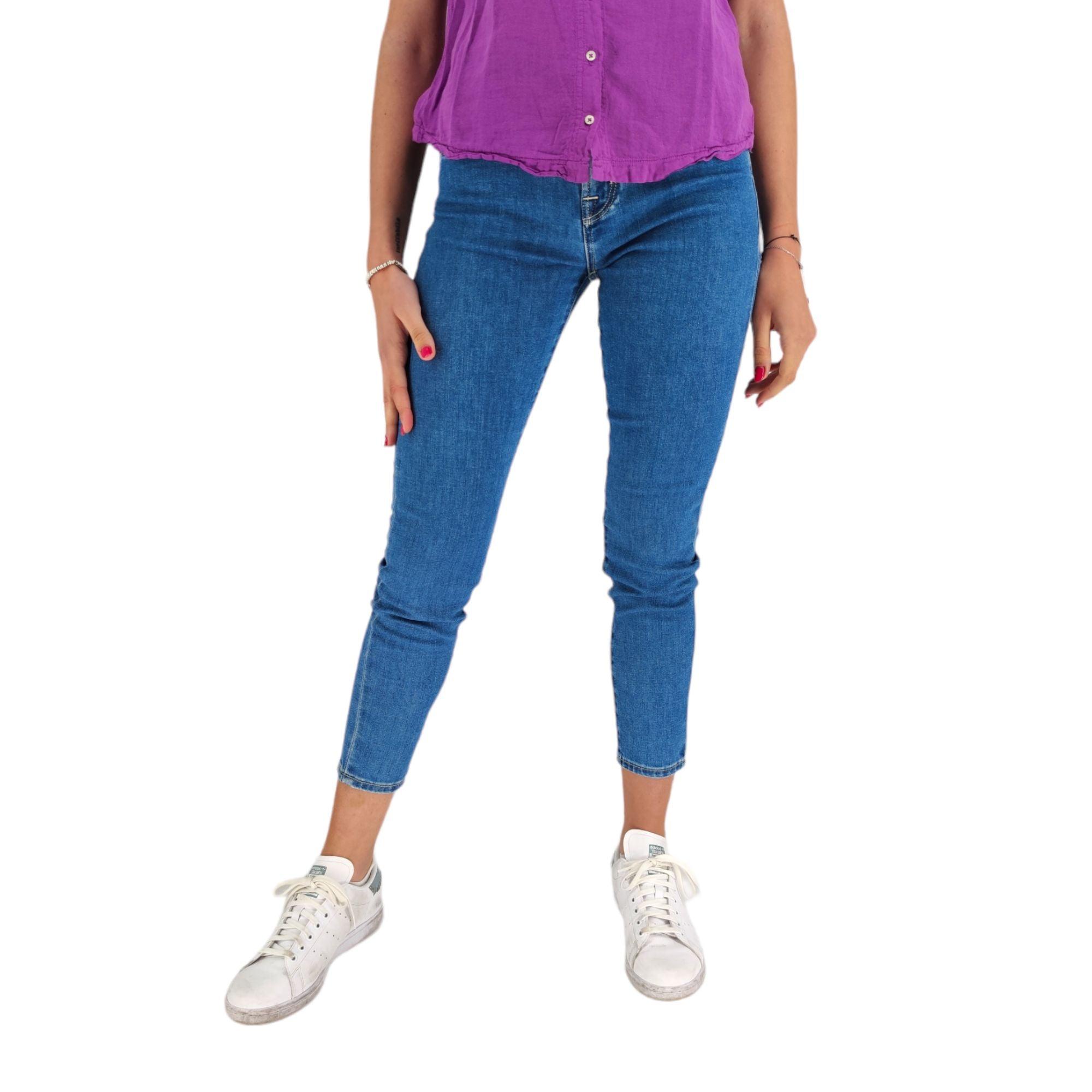 Jacob Cohen | Pantaloni Kimberly Donna Blue Denim - Fabbrica Ski Sises