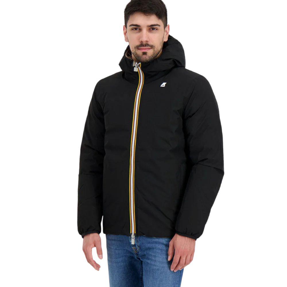 Kway | Giacca Jack Eco Stretch Thermo Duble Uomo Black P/Beige T - Fabbrica Ski Sises