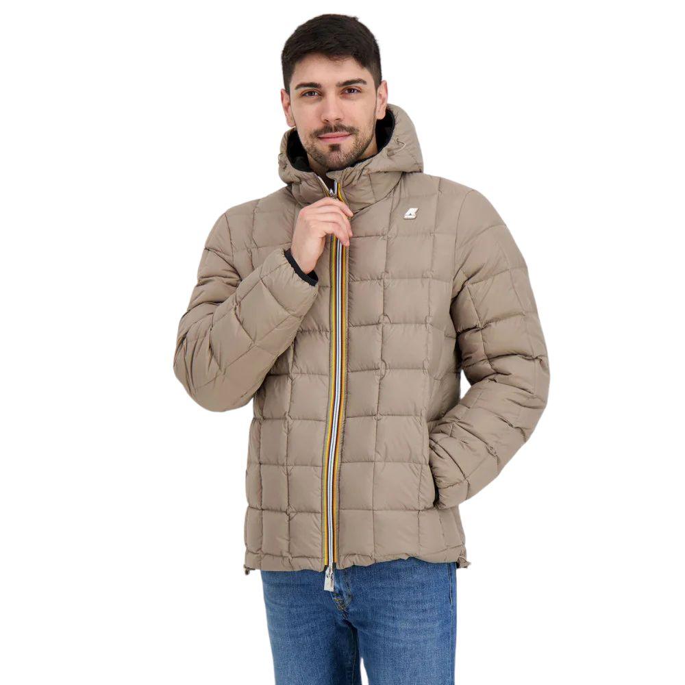 Kway | Giacca Jack Eco Stretch Thermo Duble Uomo Black P/Beige T - Fabbrica Ski Sises