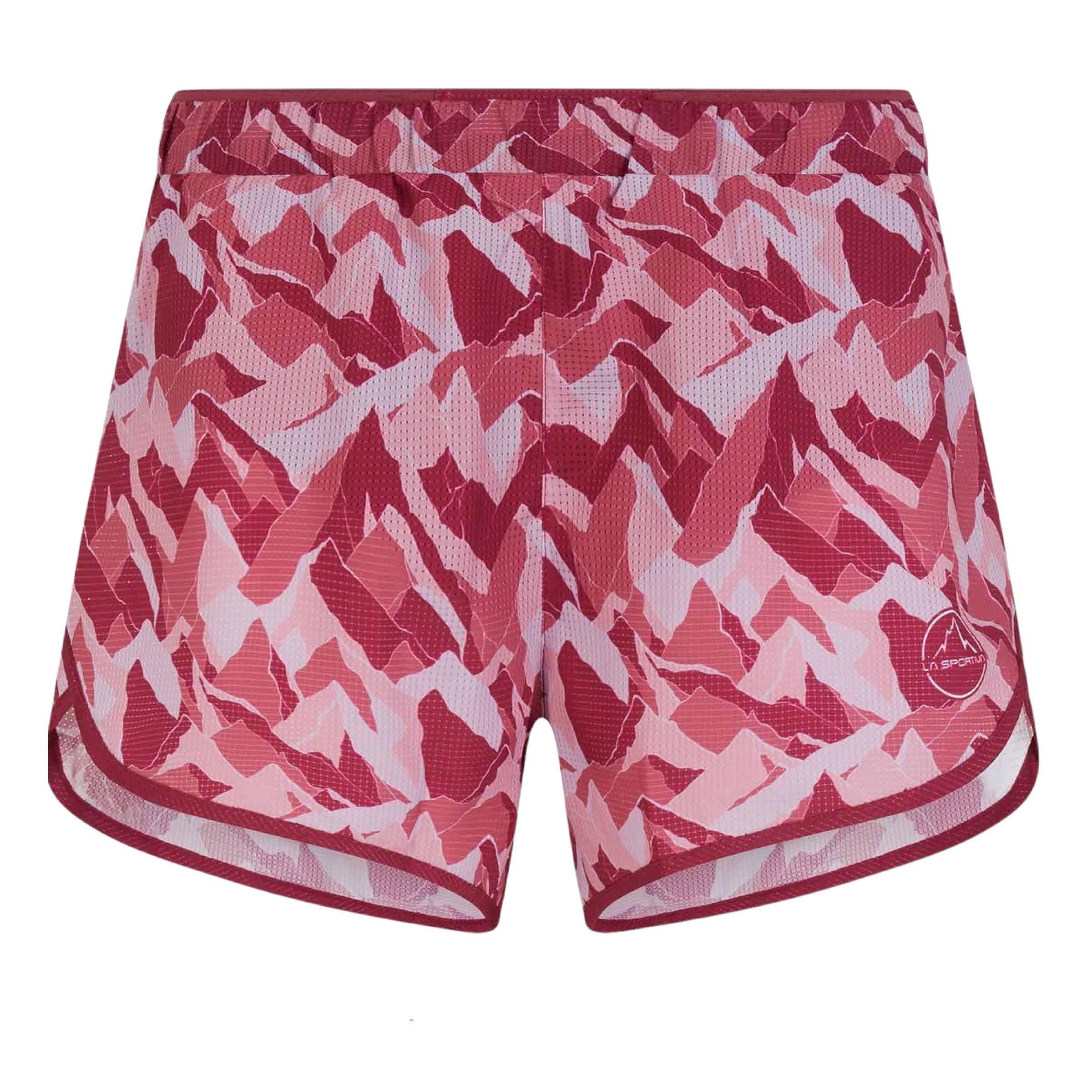 La Sportiva | Pantaloncini Timing Donna Red Plum/Blush - Fabbrica Ski Sises