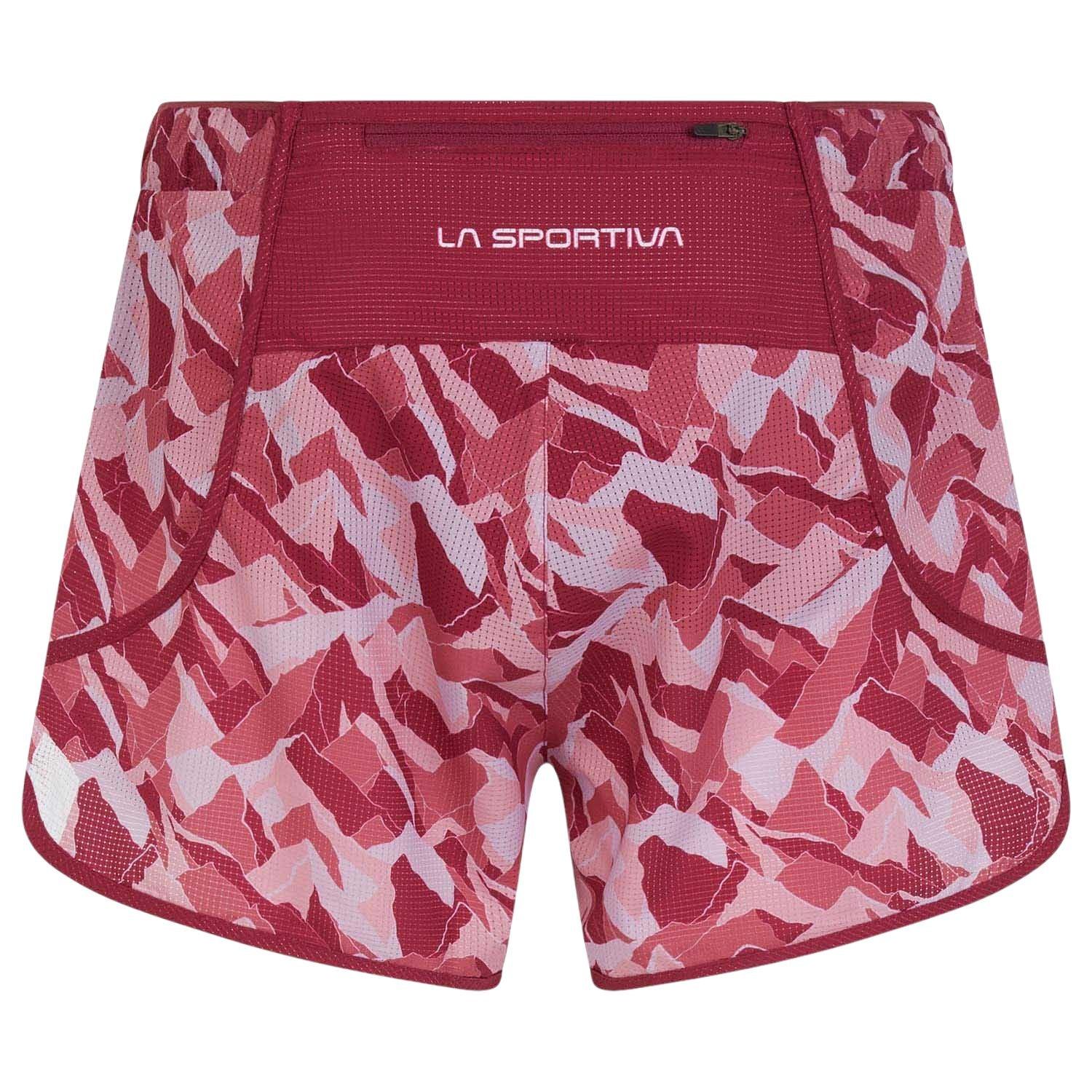La Sportiva | Pantaloncini Timing Donna Red Plum/Blush - Fabbrica Ski Sises