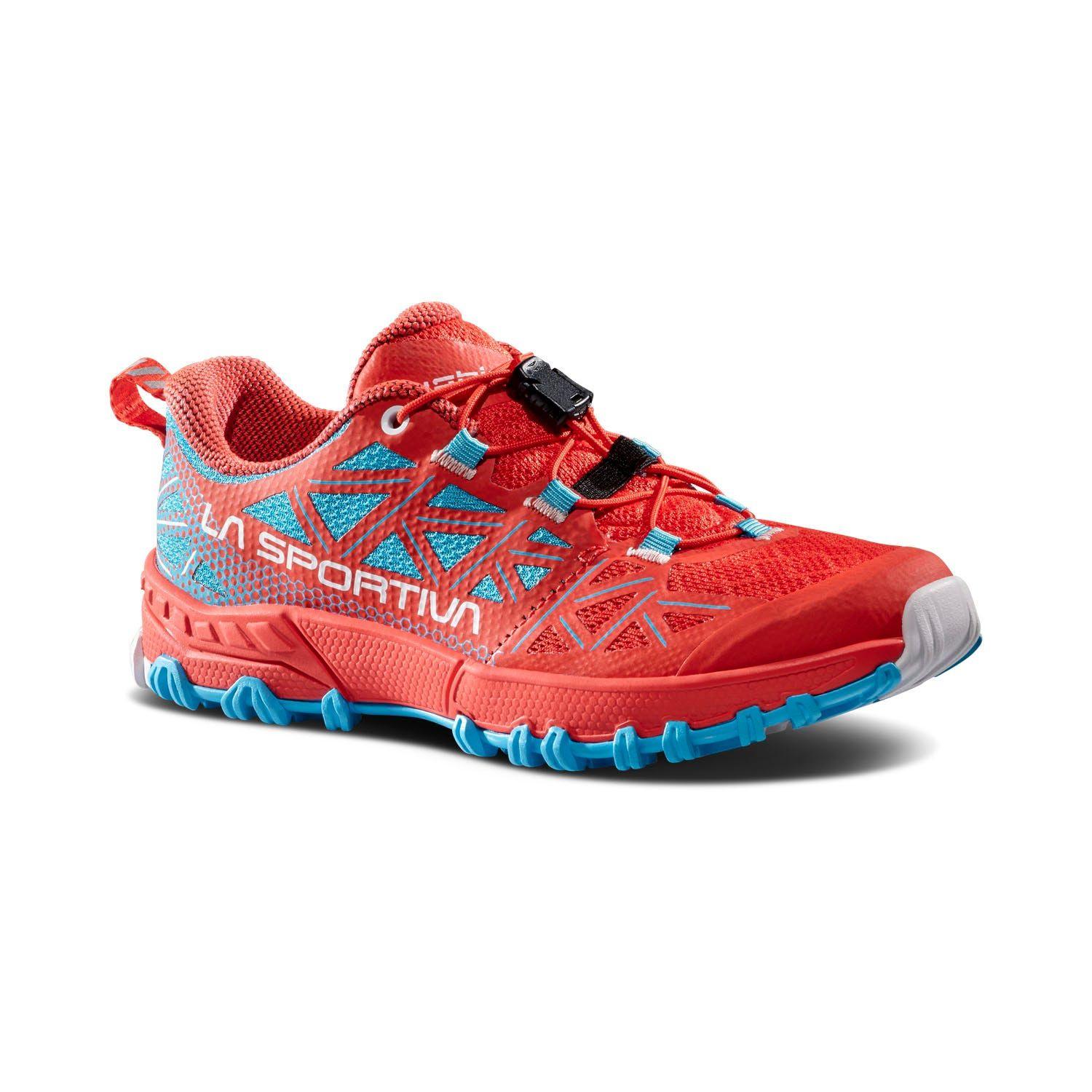 La Sportiva | Scarpe Bushido II Junior Hibiscus/Malibu Blue - Fabbrica Ski Sises