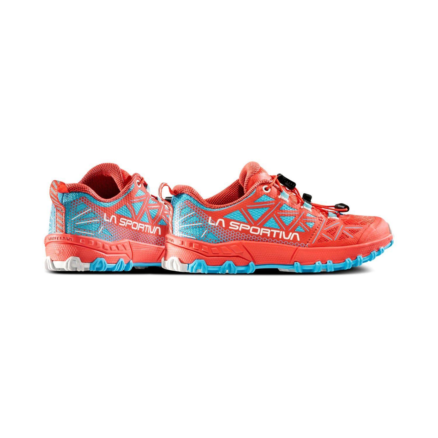 La Sportiva | Scarpe Bushido II Junior Hibiscus/Malibu Blue - Fabbrica Ski Sises