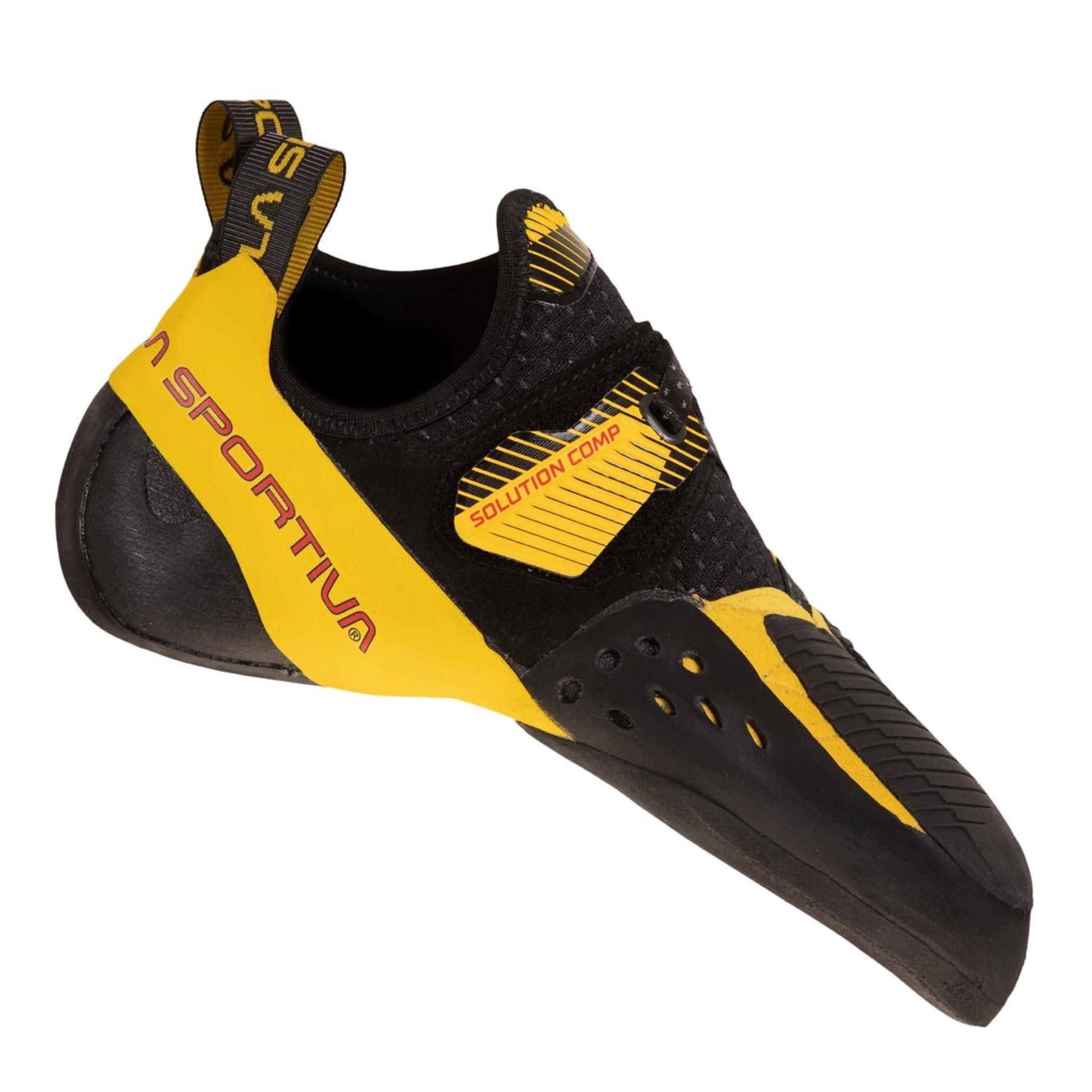 La Sportiva | Scarpe Solution Comp Black/Yellow - Fabbrica Ski Sises