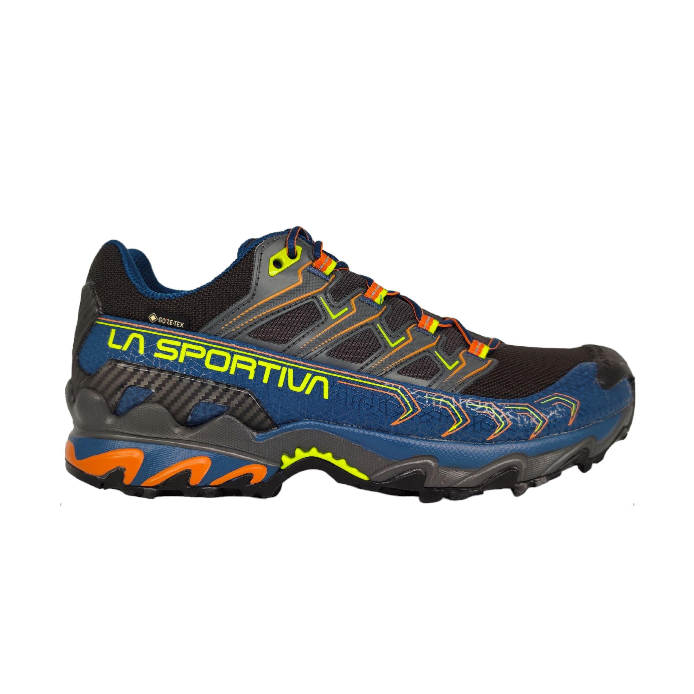 La Sportiva | Scarpe Ultra Raptor II GTX Uomo Storm Blue/Lime Punch - Fabbrica Ski Sises