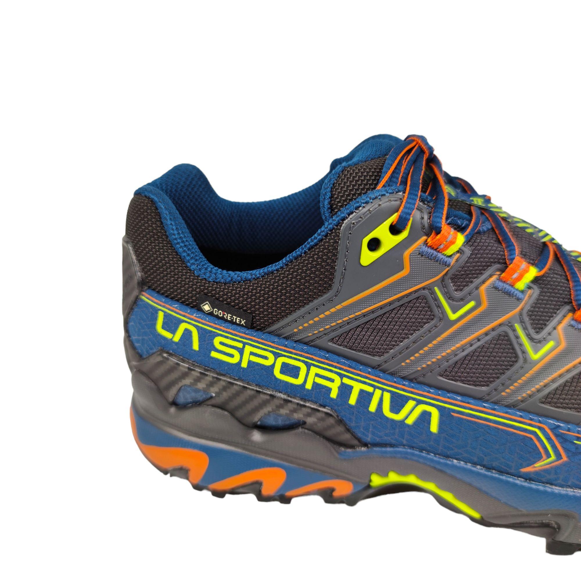 La Sportiva | Scarpe Ultra Raptor II GTX Uomo Storm Blue/Lime Punch - Fabbrica Ski Sises